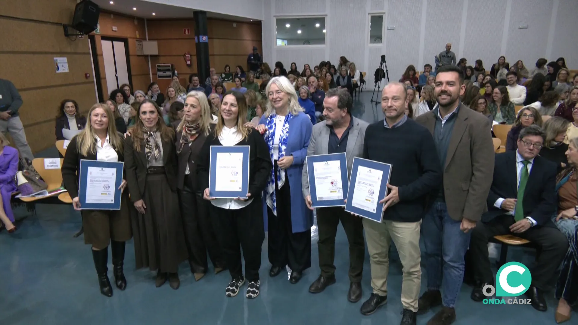 Entrega de las certificaciones de “Centros Comprometidos con la Violencia de Género"