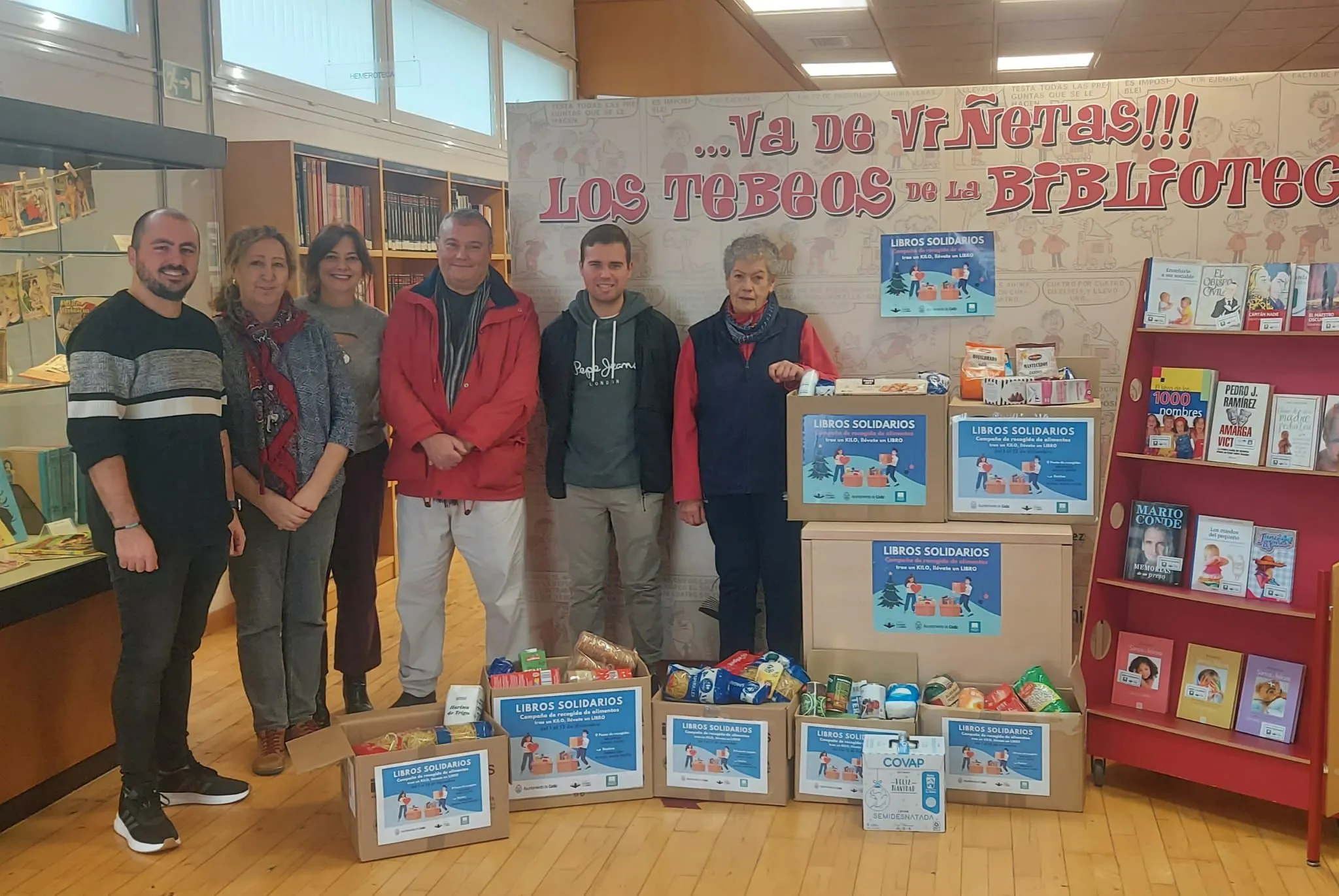 Organizadores y voluntarios de la iniciativa