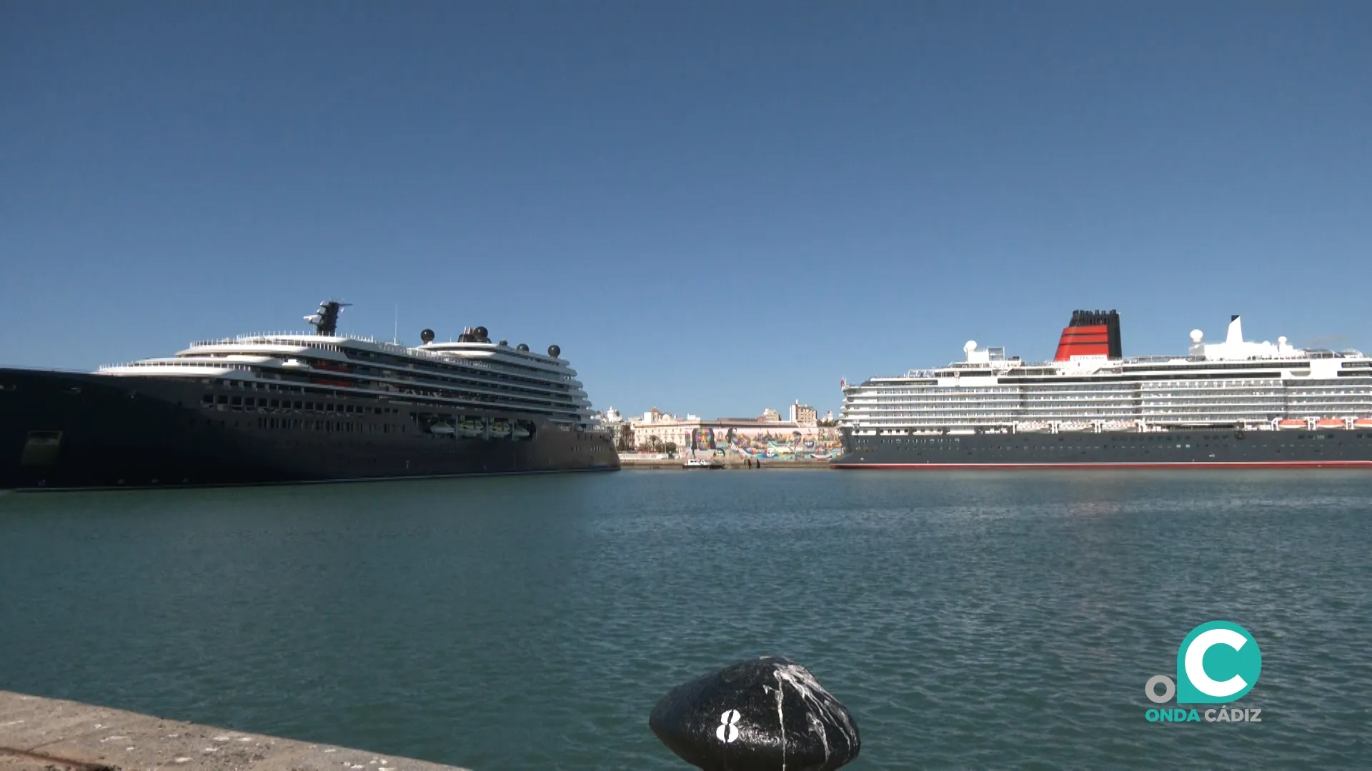 Primavera y otoño serán las épocas de mayor actividad de cruceros en el Puerto de Cádiz.