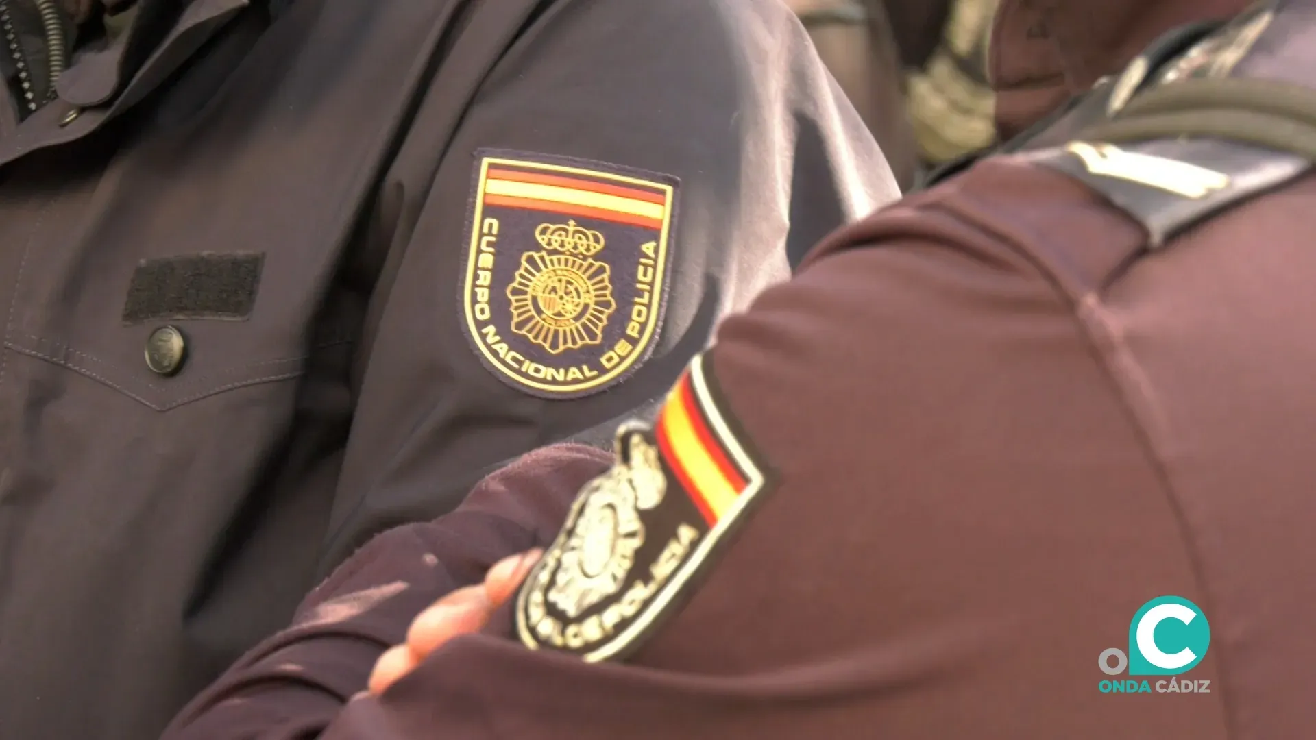 Agentes de la Policía Nacional. 