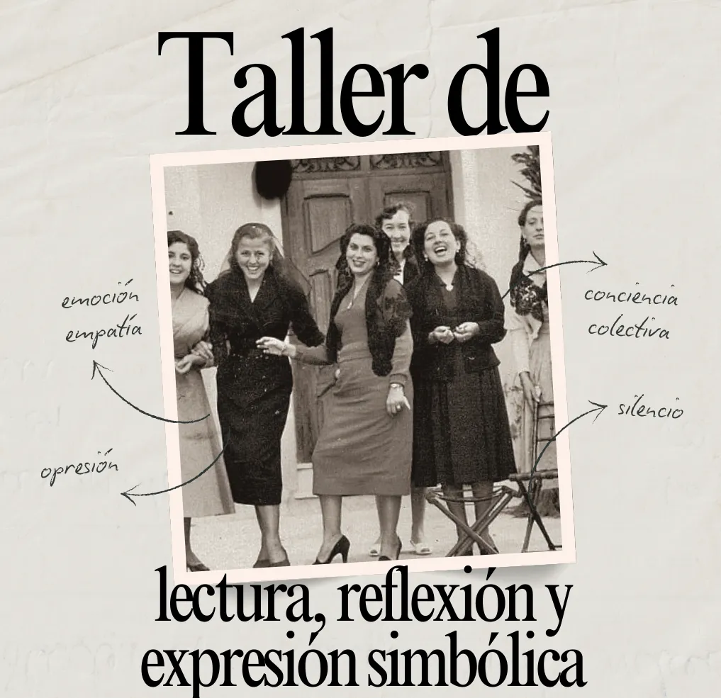 Cartel anunciador de la actividad