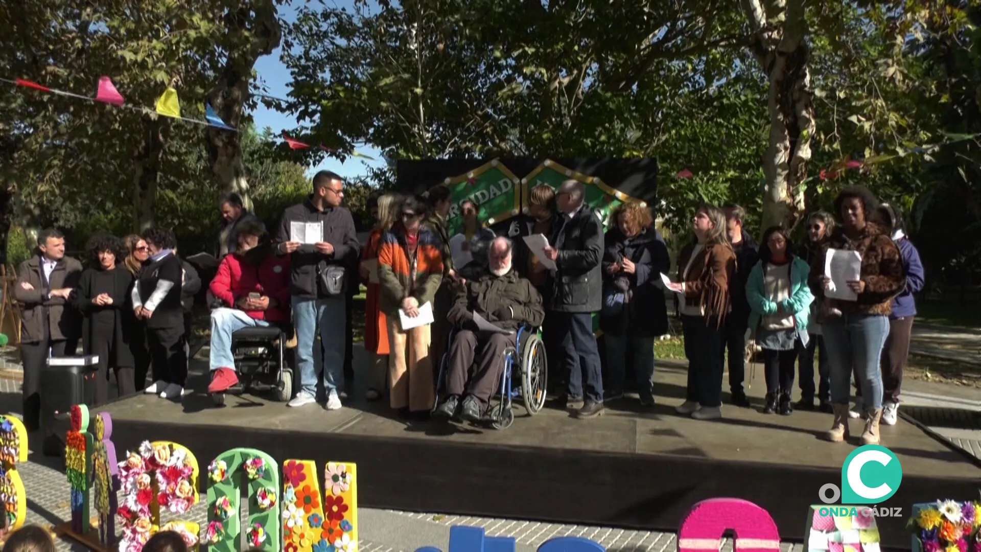 Un momento del acto celebrado este miércoles en la capital gaditana