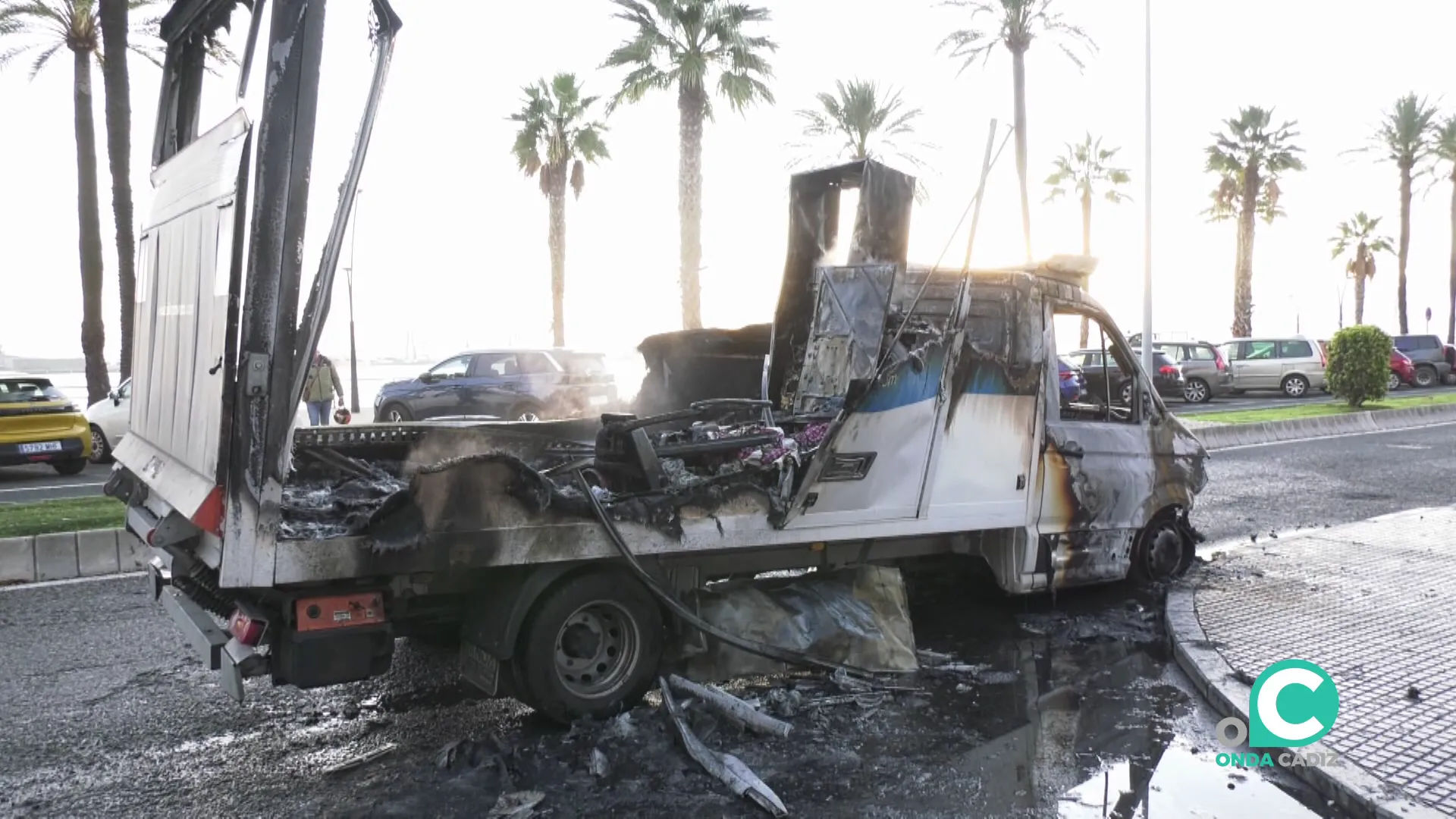 Estado en quedó el vehículo siniestrado