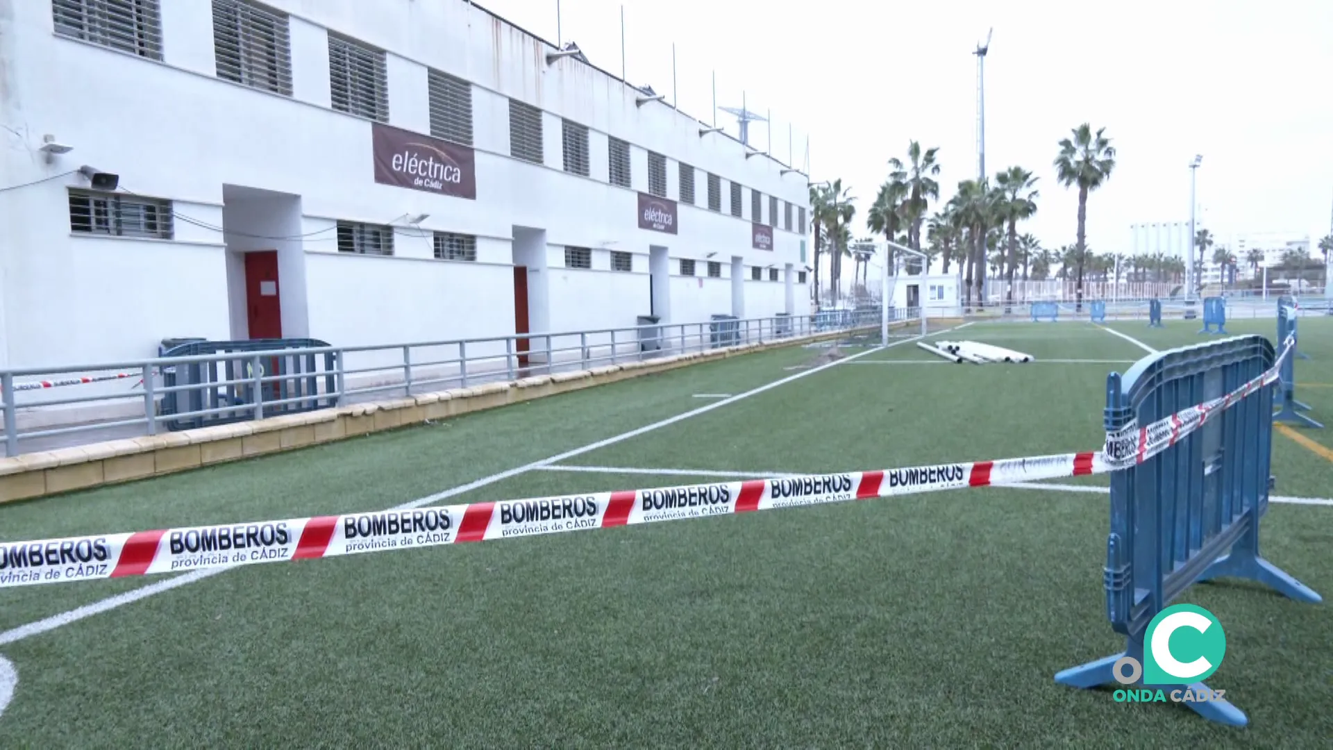 Zona acotada donde se produjo el incidente