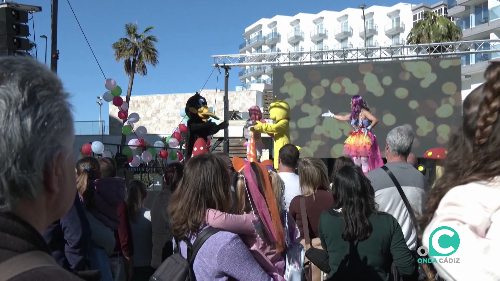 Actuaciones en la plaza Ana Orantes