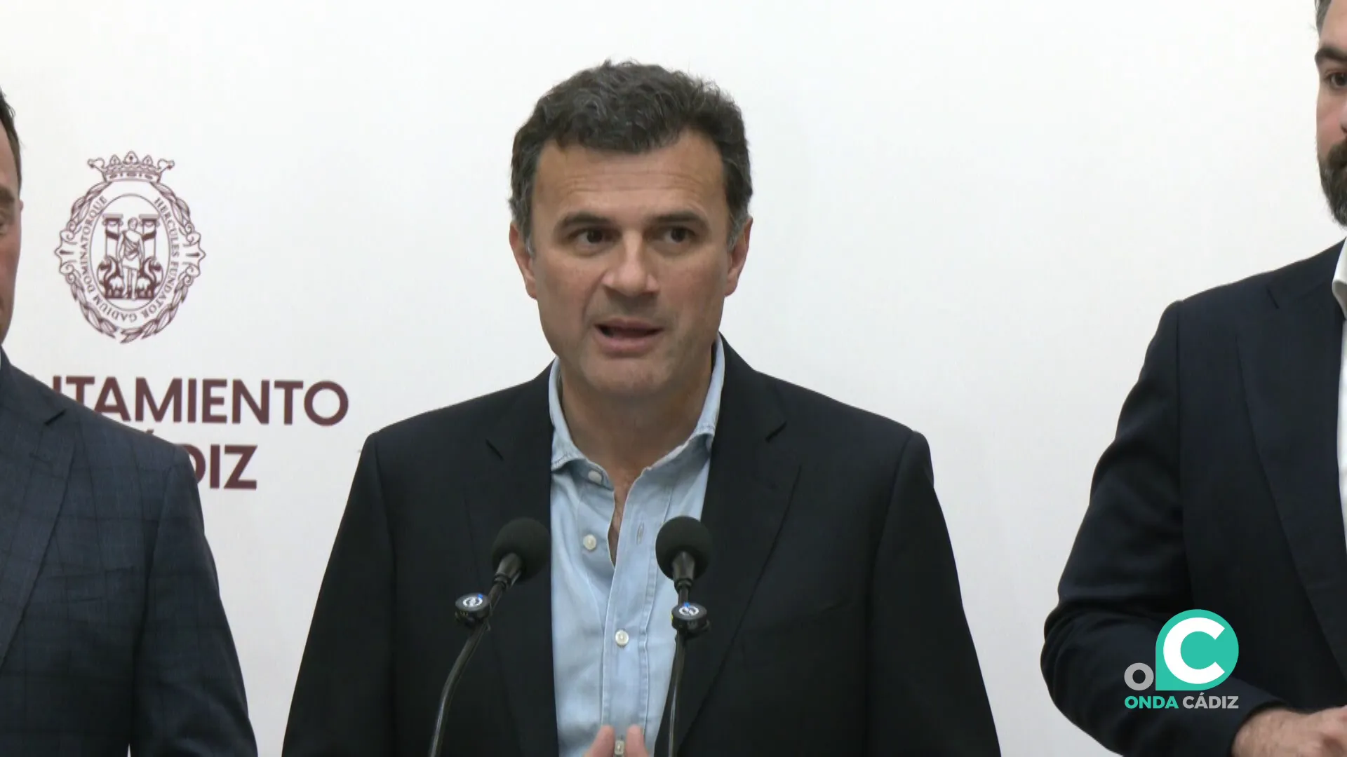 El alcalde durnate la última Junta de Gobierno Local