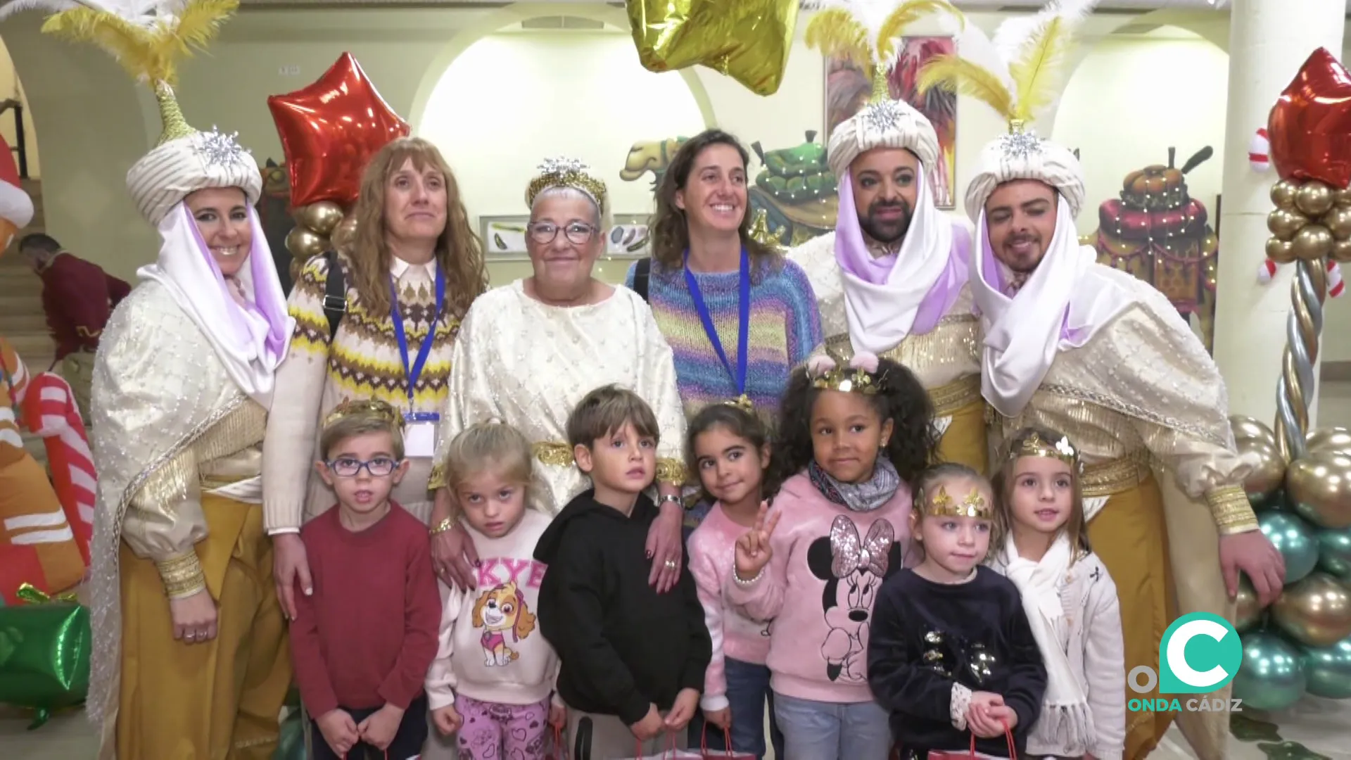 La diversión y alegría de los más pequeños inundó el simpático acto