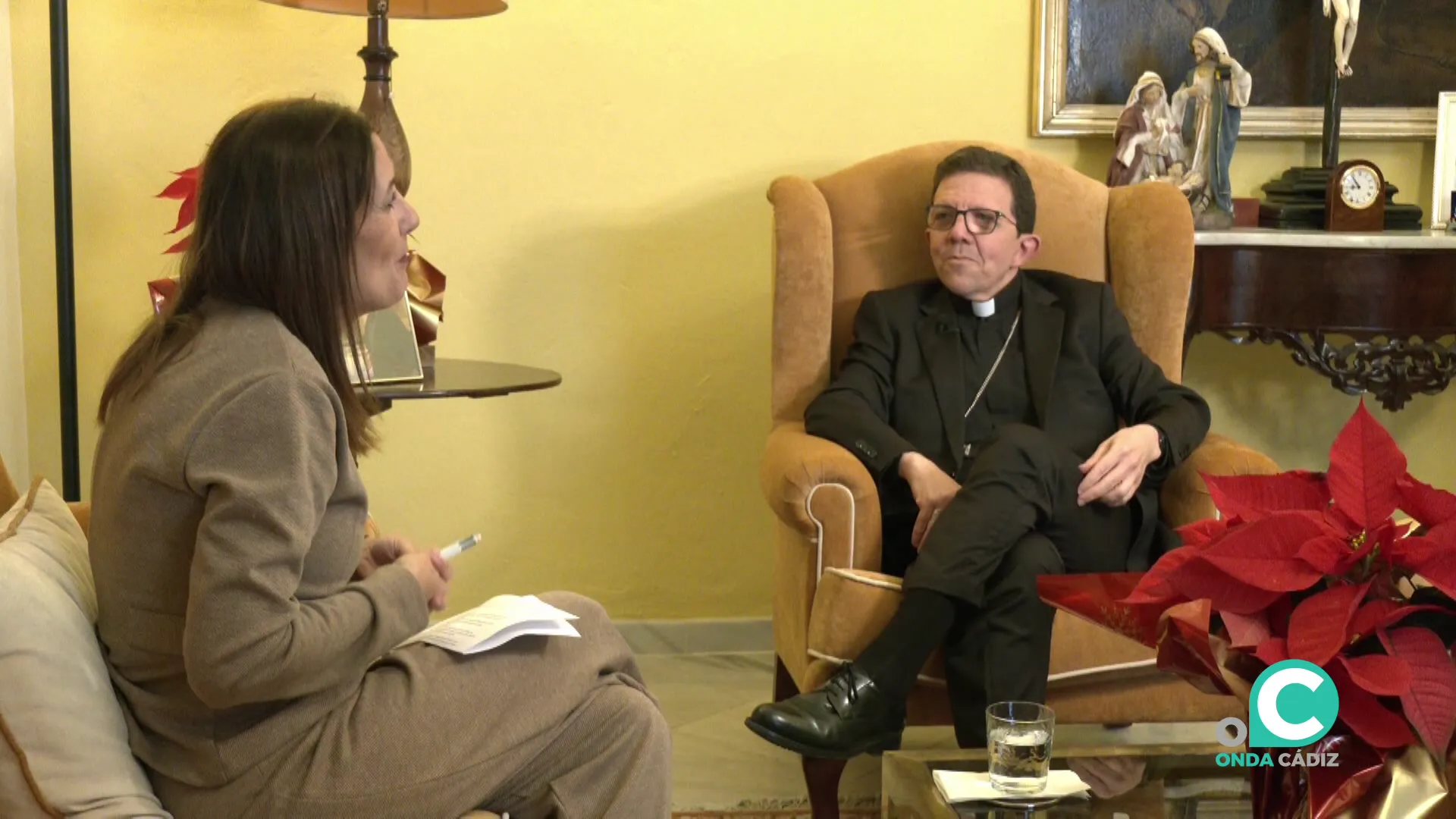 Un momento de la entrevista que será emitida este domingo 