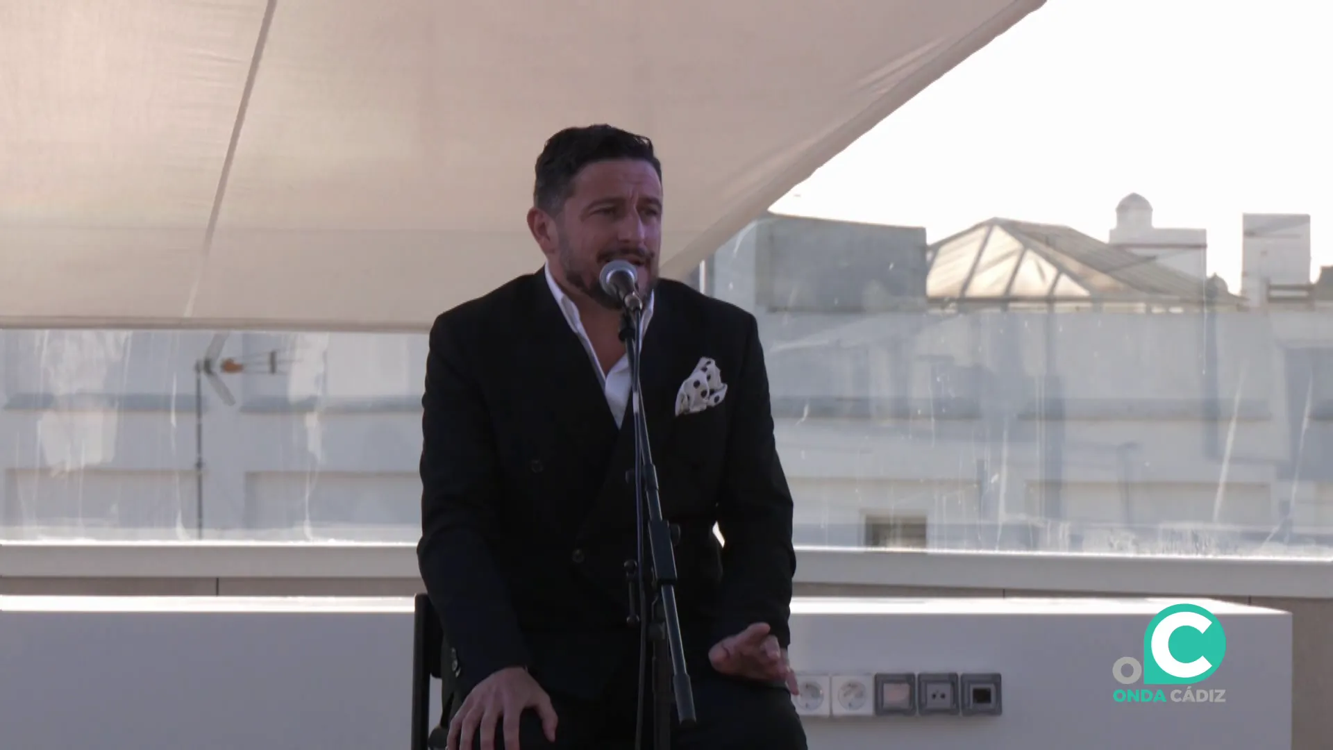 El cantaor flamenco durante una actuación en una imagen de archivo