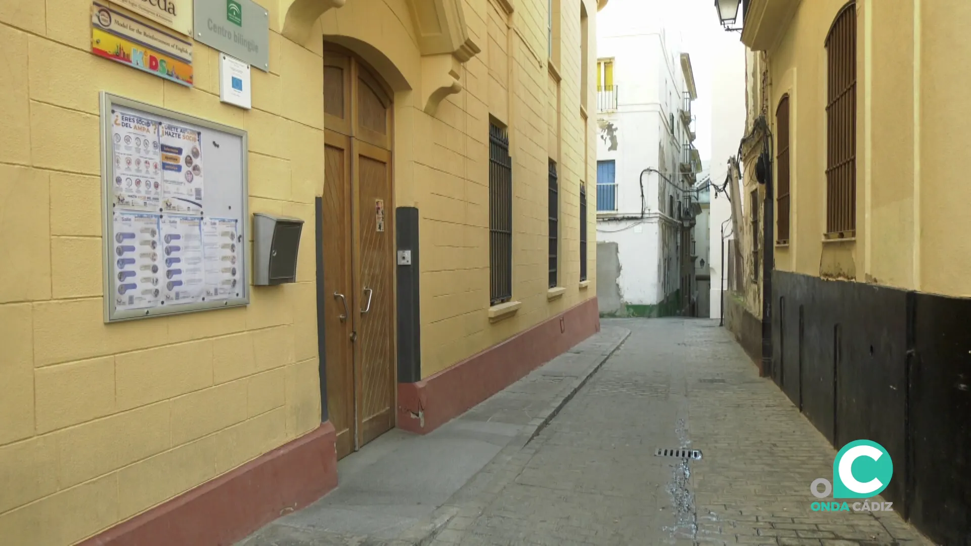 Vista de la calle donde se efectuarán las futuras actuaciones