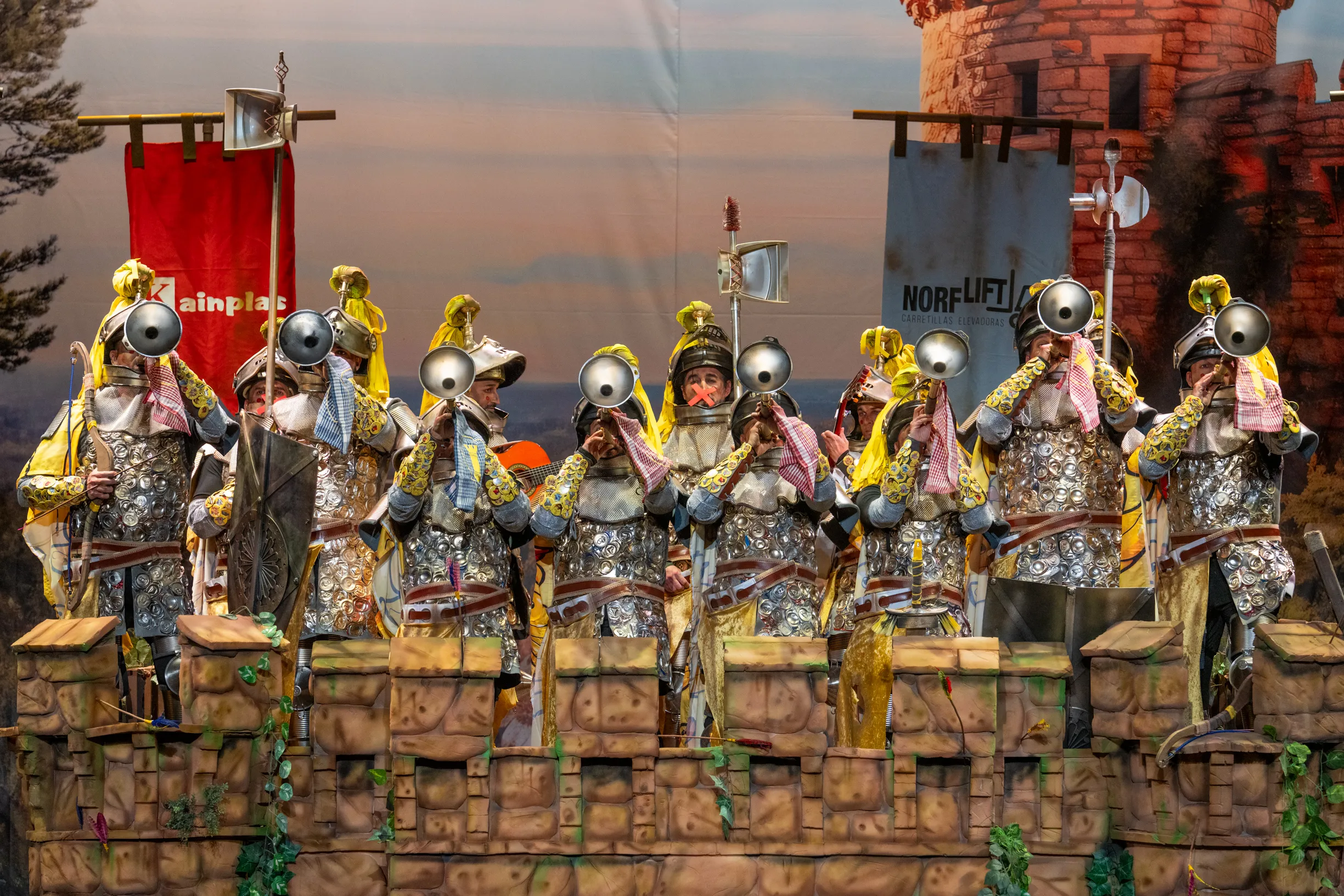 Chirigota, Nos hemos venío arriba