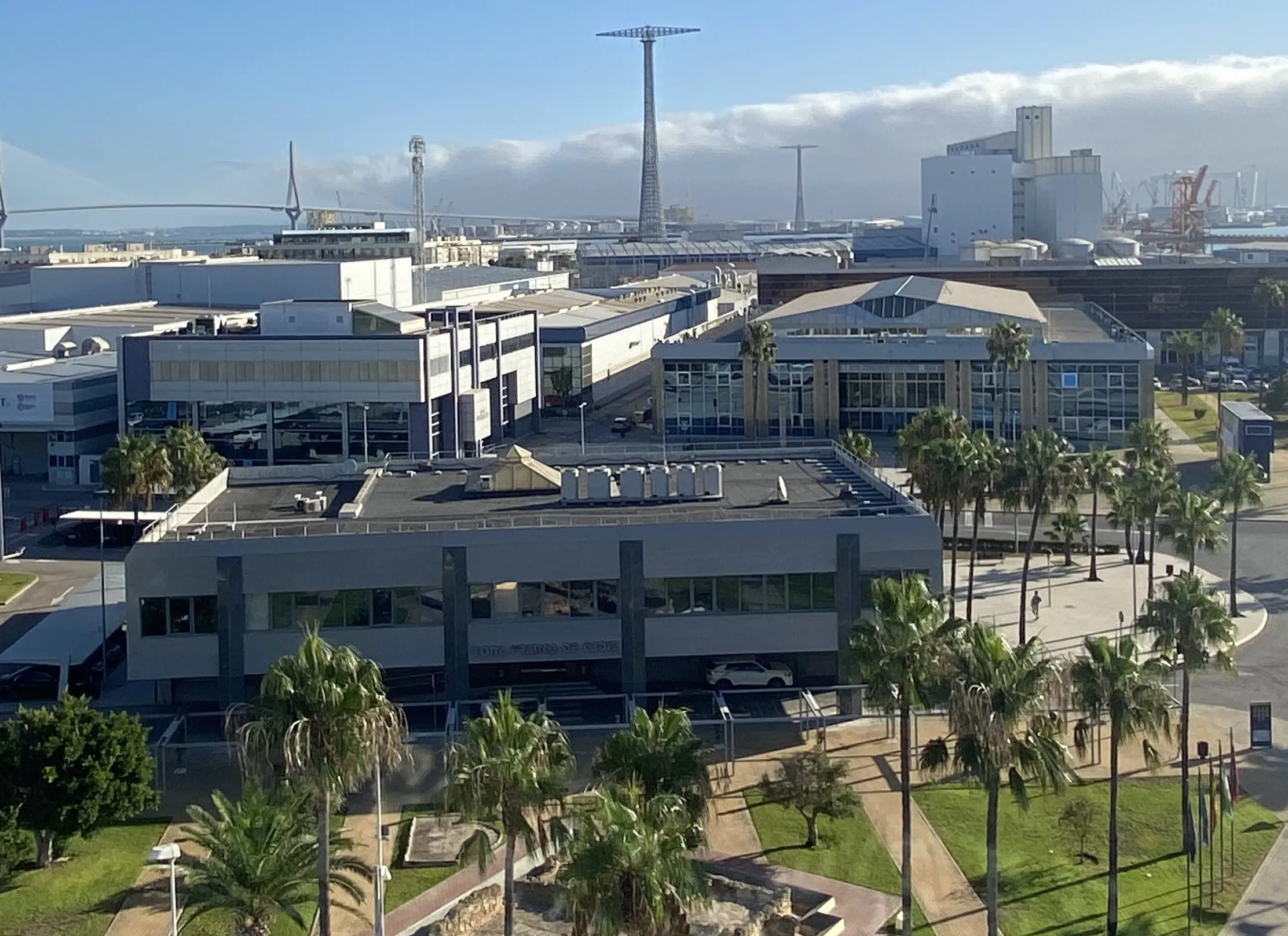 Sede de la Zona Franca de Cádiz. 