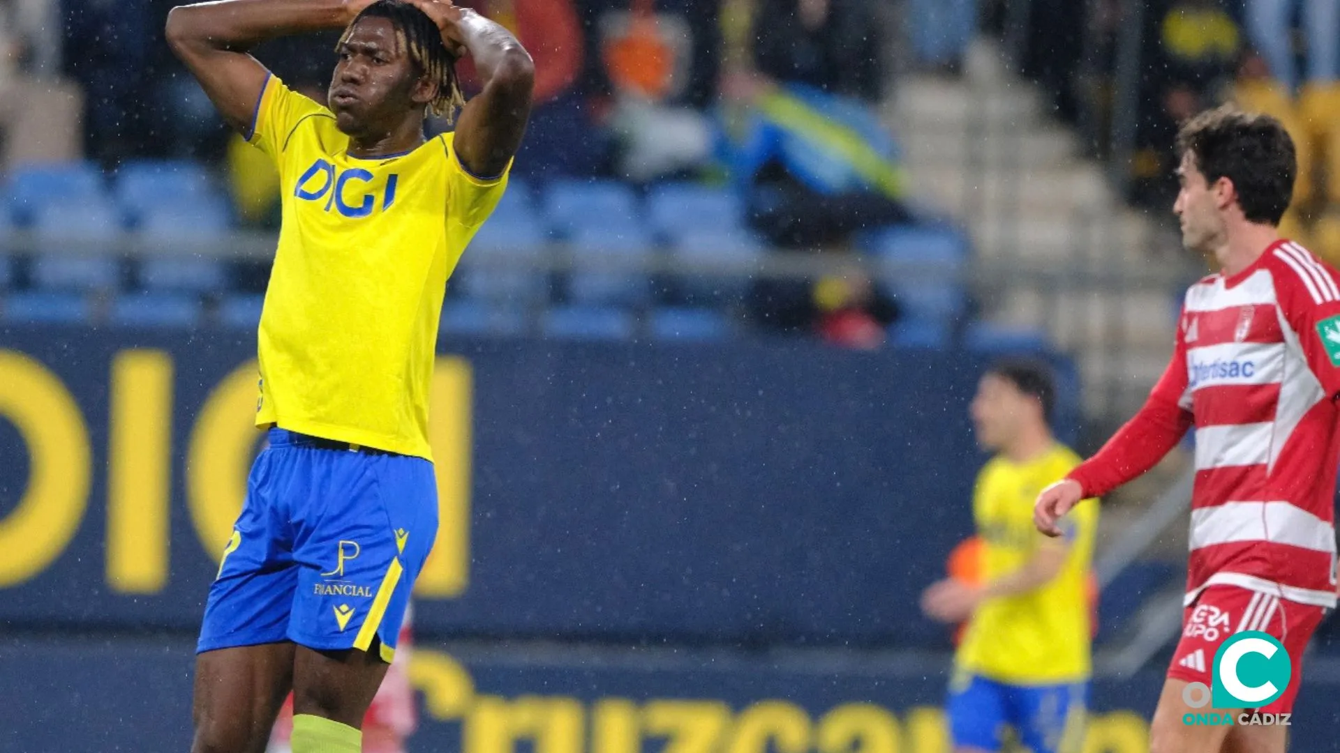 Dawda se lamenta de una ocasión fallada (Foto: La Liga)