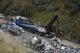 Remolque de los vagones del Alvia. EP