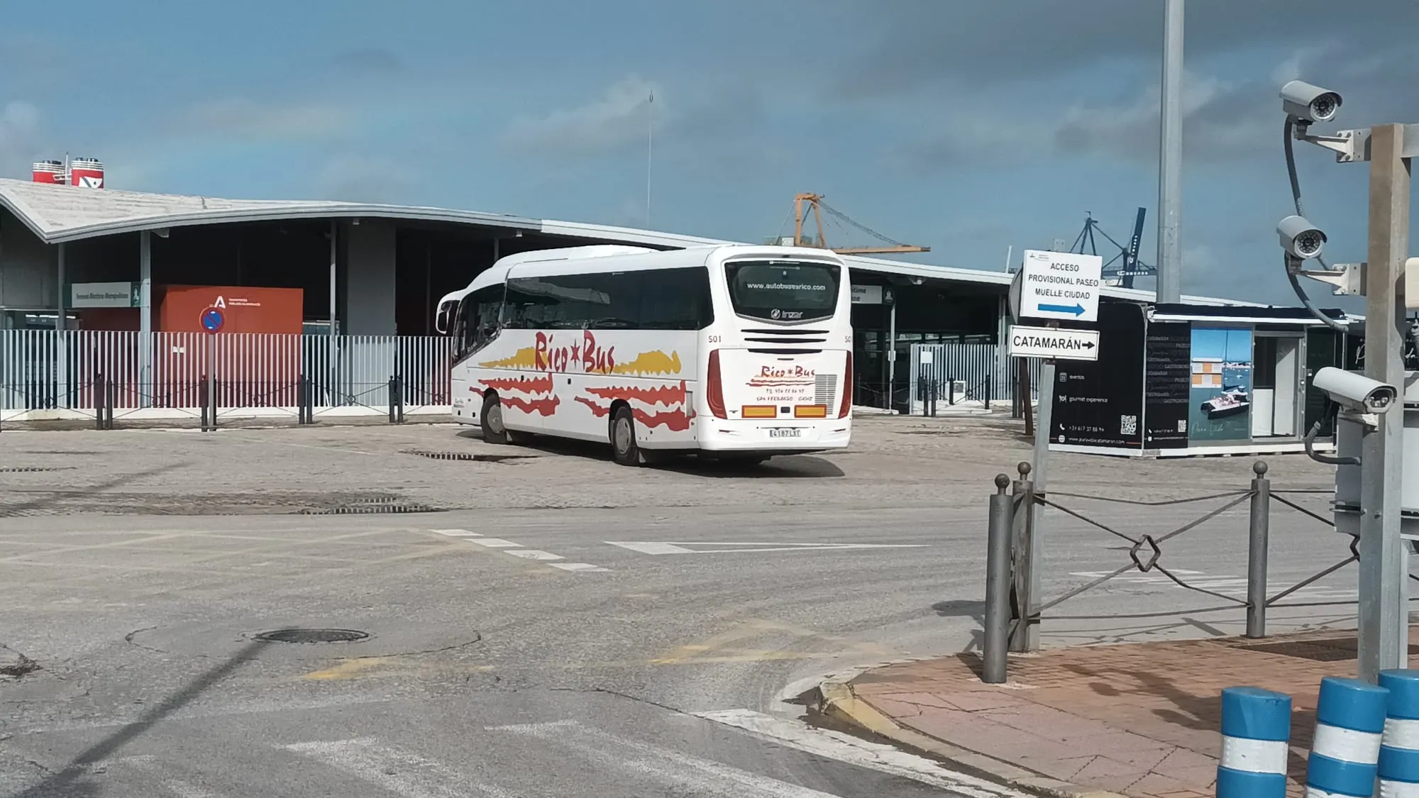 Estación de catamaranes este fin de semana