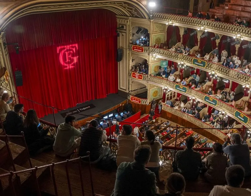 Interior del Gran Teatro Falla.