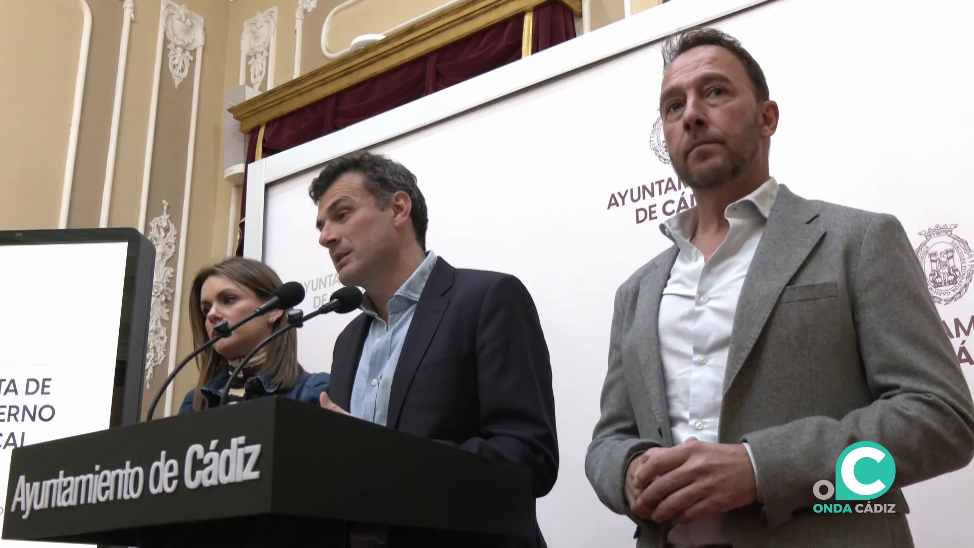 Bruno García responde ante los medios en la comparecencia de este viernes