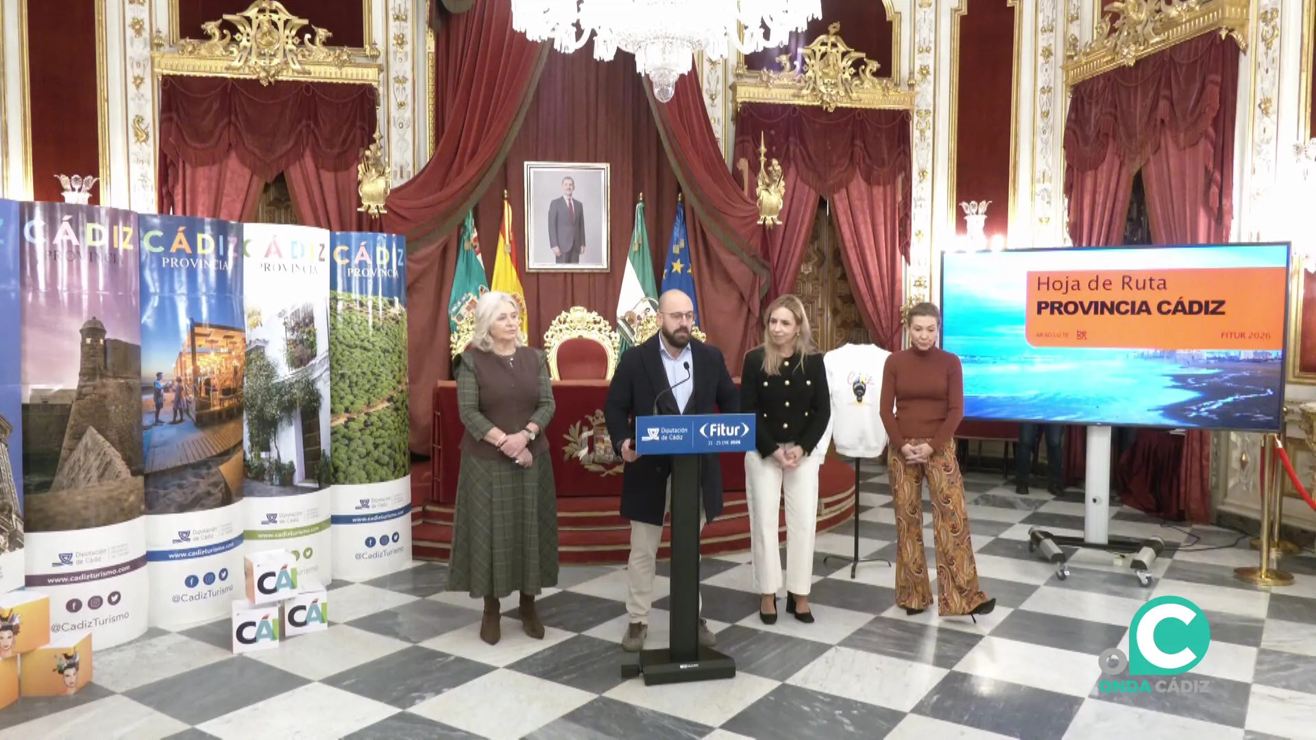 Acto de este viernes en el Palacio Provncial