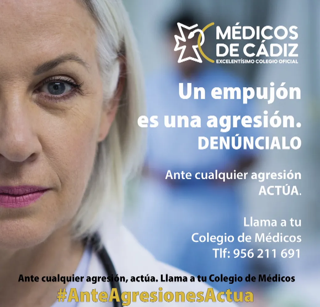 Cartel difundido por parte de la institución médica 