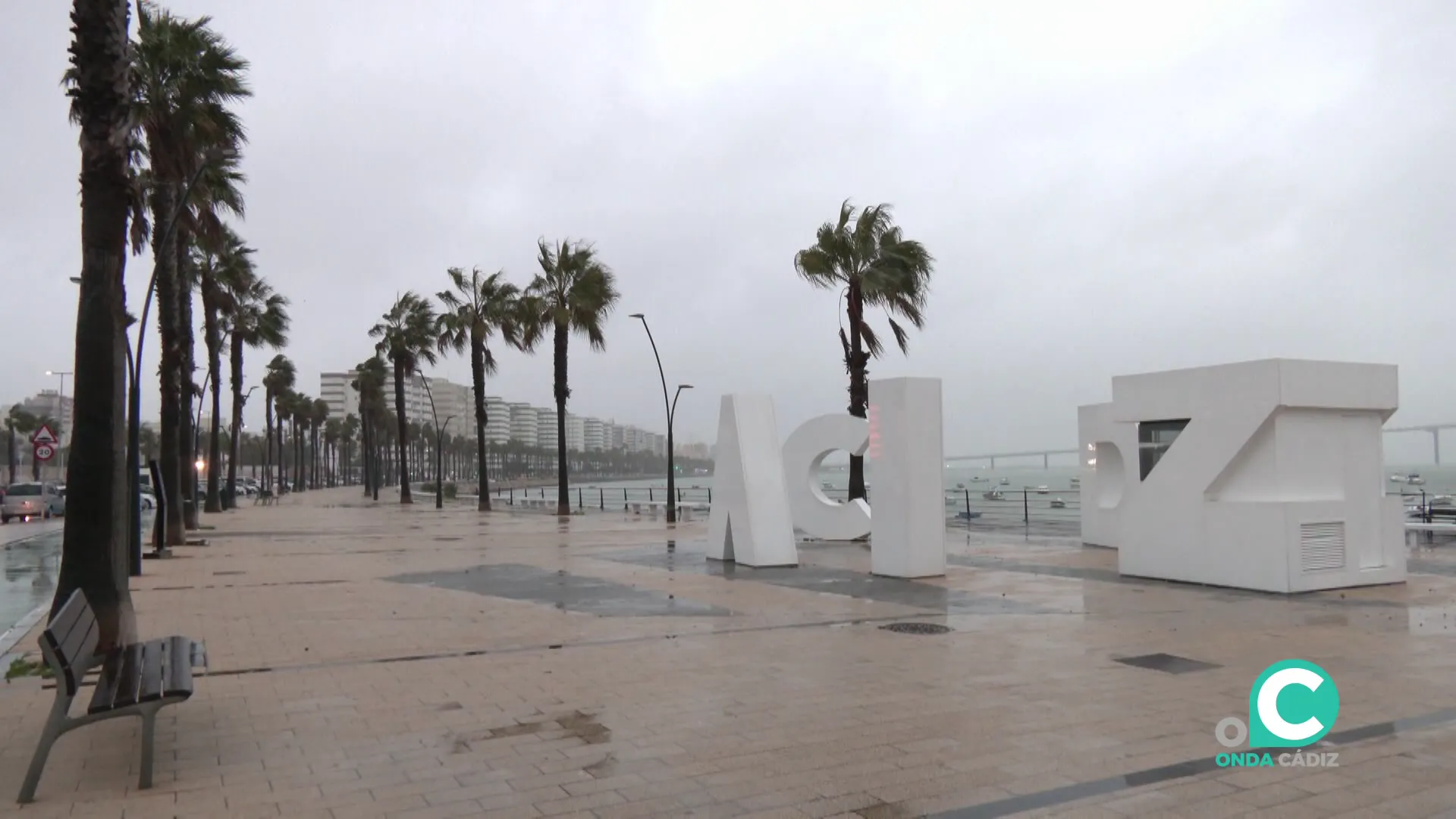 Paseo de Puntales La Paz este martes por la mañana 