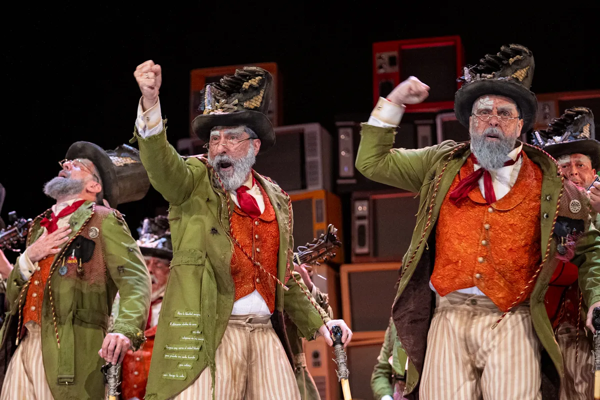 Comparsa, Los humanos