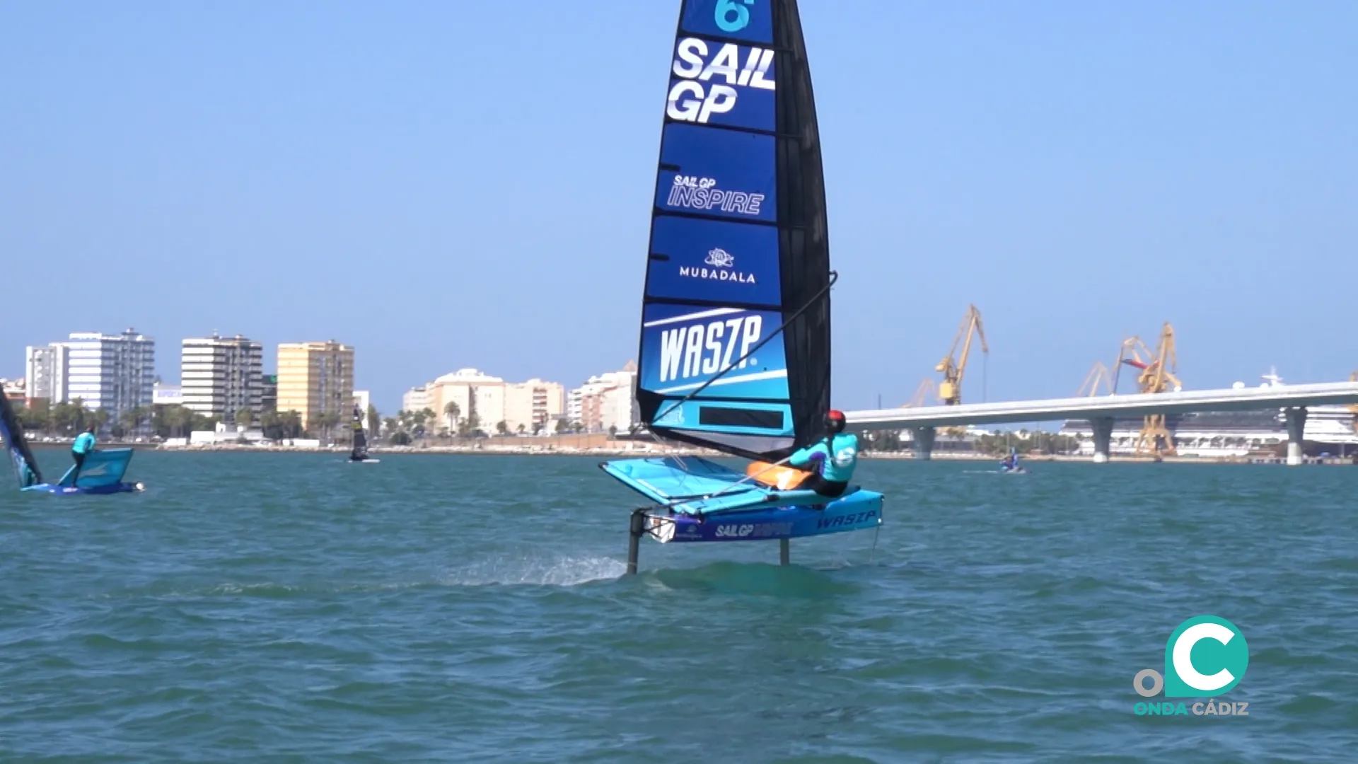 Celebración de la Foiling Base Cádiz en años anteriores. 