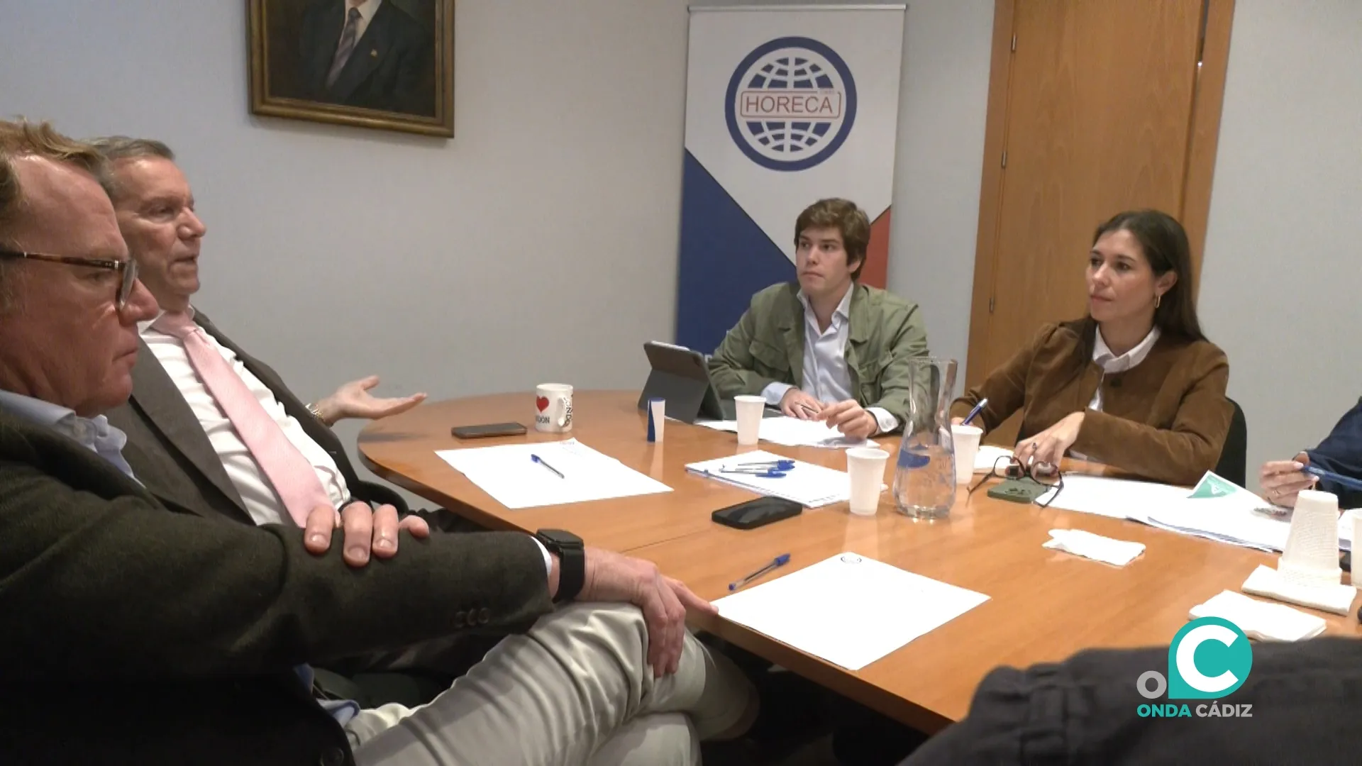 Encuentro entre el Partido Popular y la federación Horeca. 