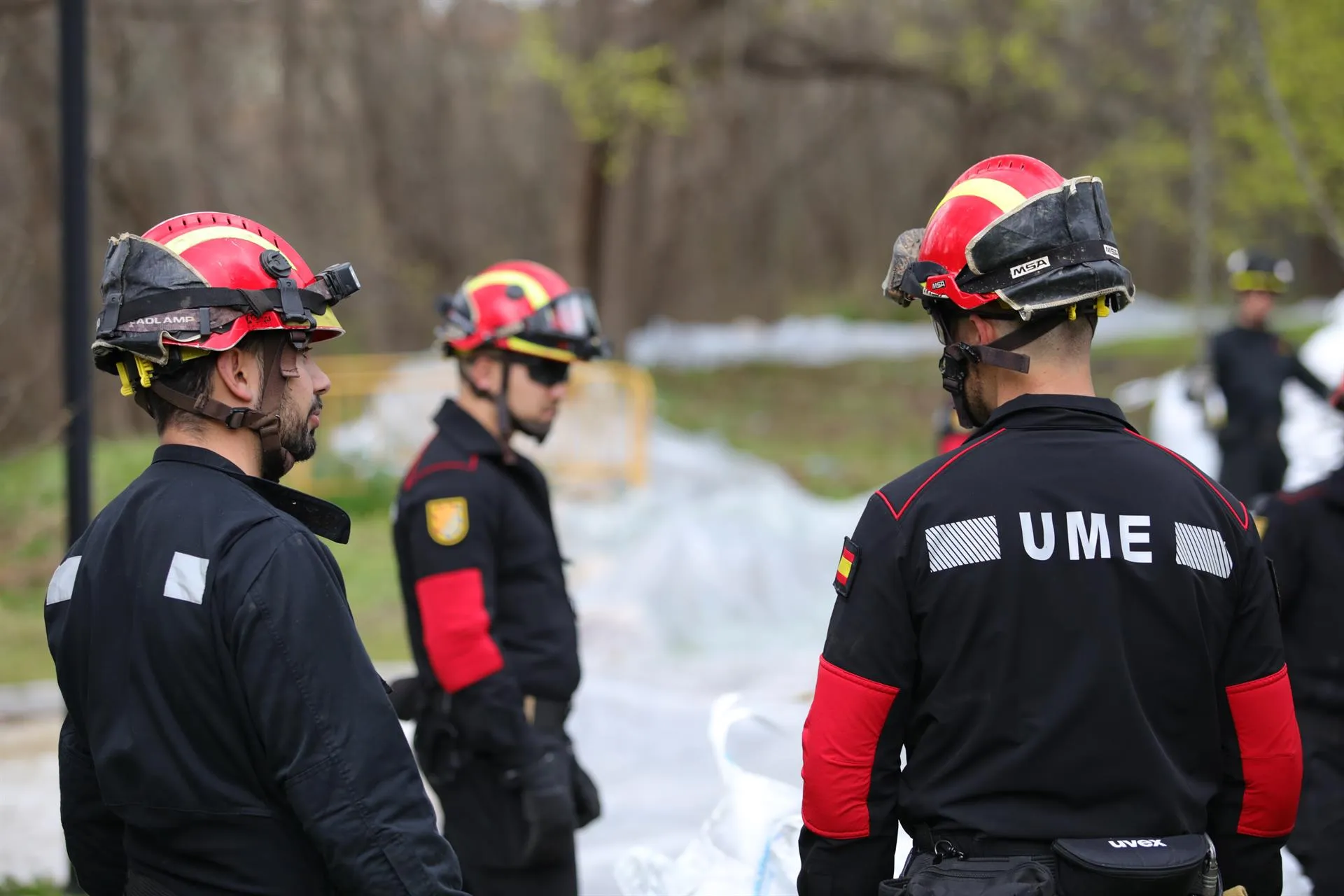 Agentes de la Unidad Militar de Emergencia en una imagen de archivo
