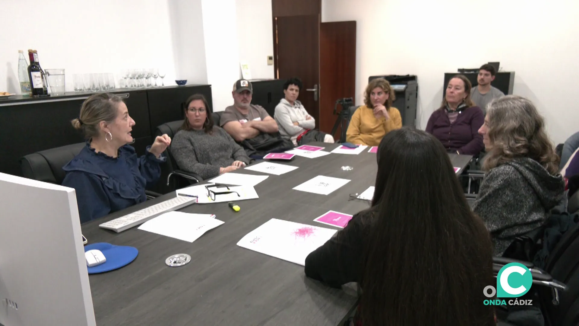 Un momento del foro de debate celebrado el pasado jueves en el singular espacio patrimonial.