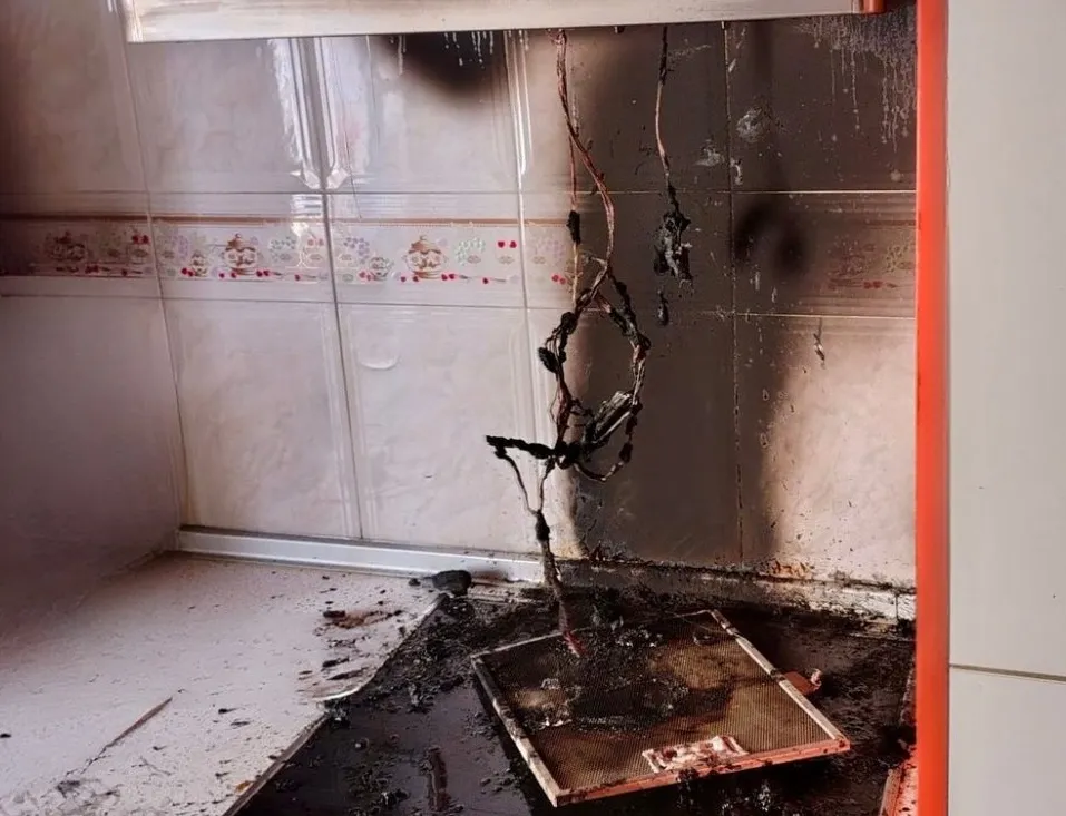 Estado en que quedó el foco del siniestro