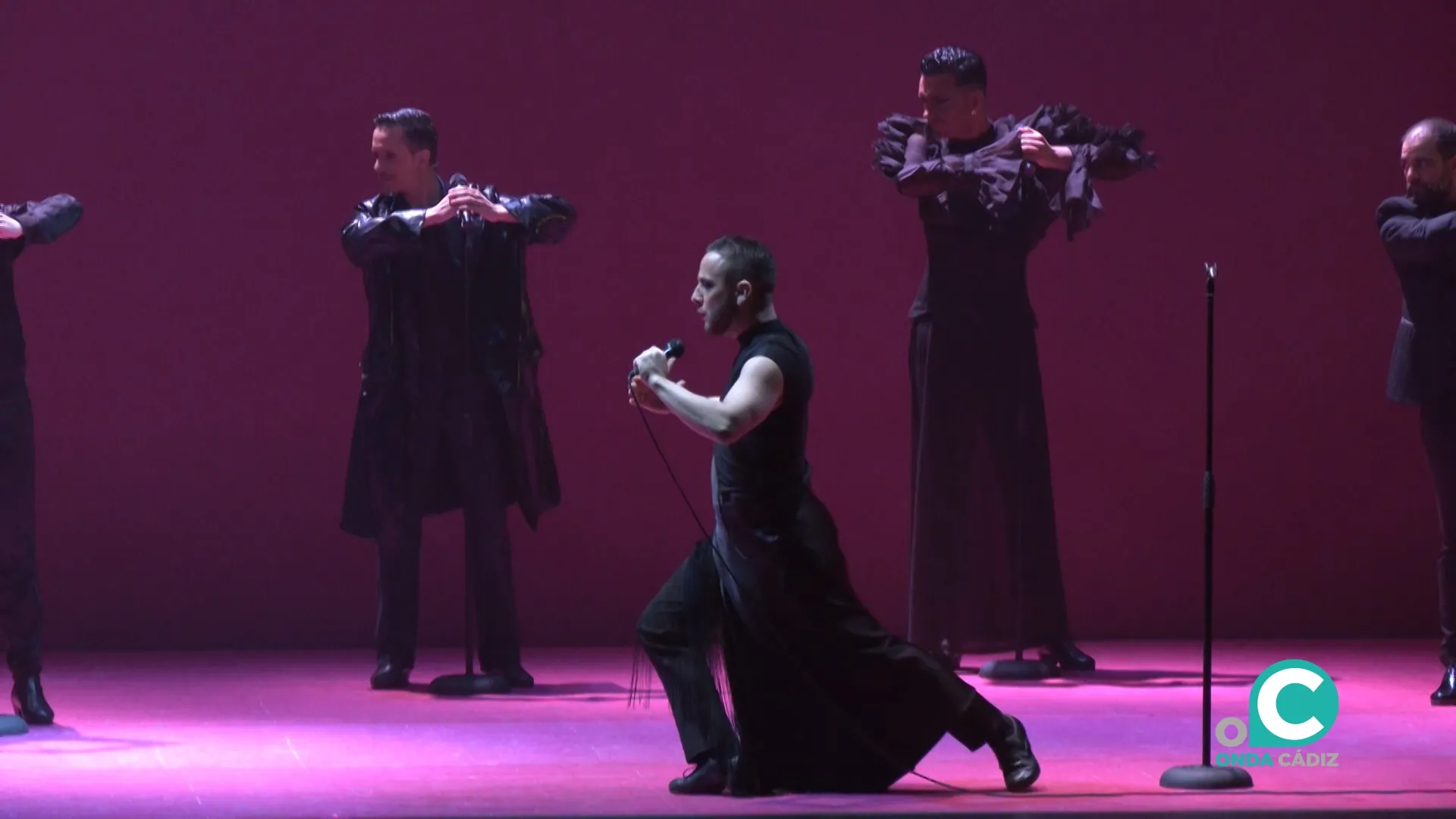 Manuel Liñán en su último espectáculo, 'Muerta de Amor'.