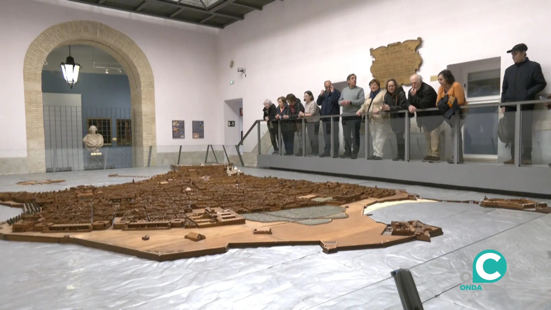 Interior del Museo de las Cortes. 