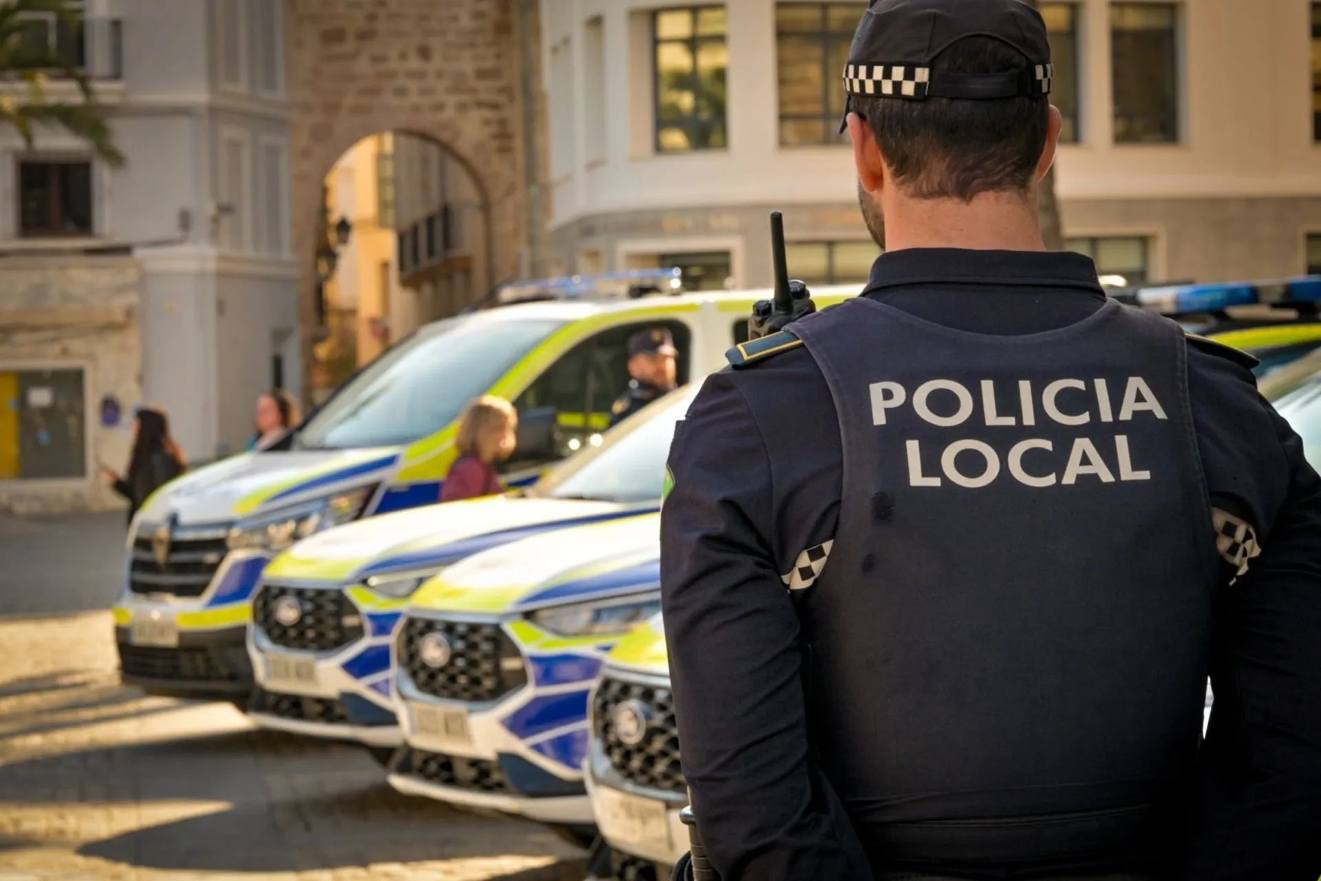 Un agente de la Policía Local de Cádiz