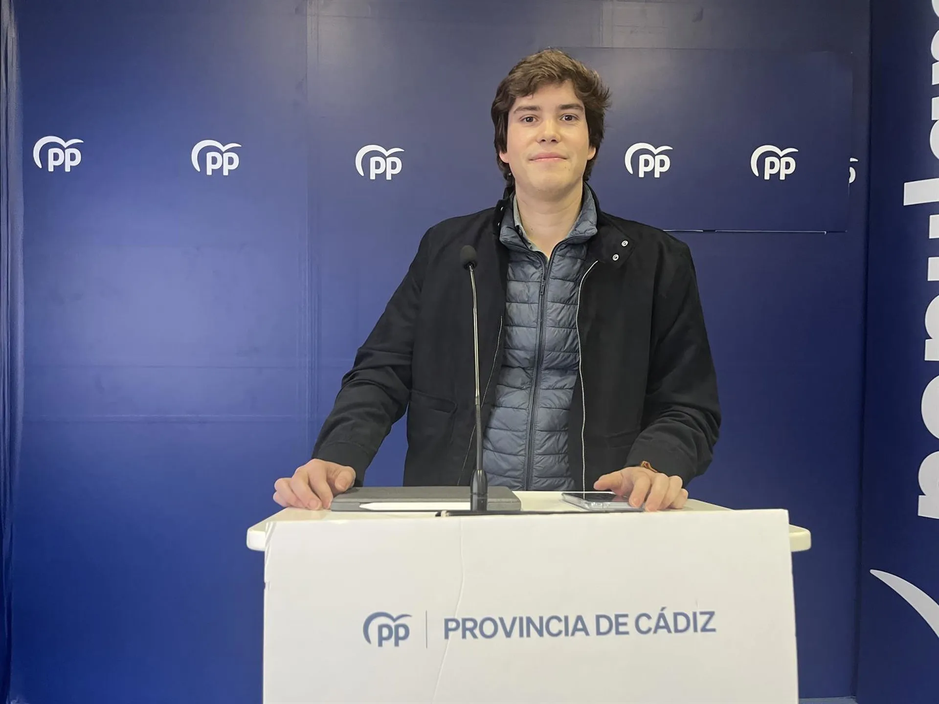 Miguel Sastre diputado nacional del PP por la provincia de Cádiz
