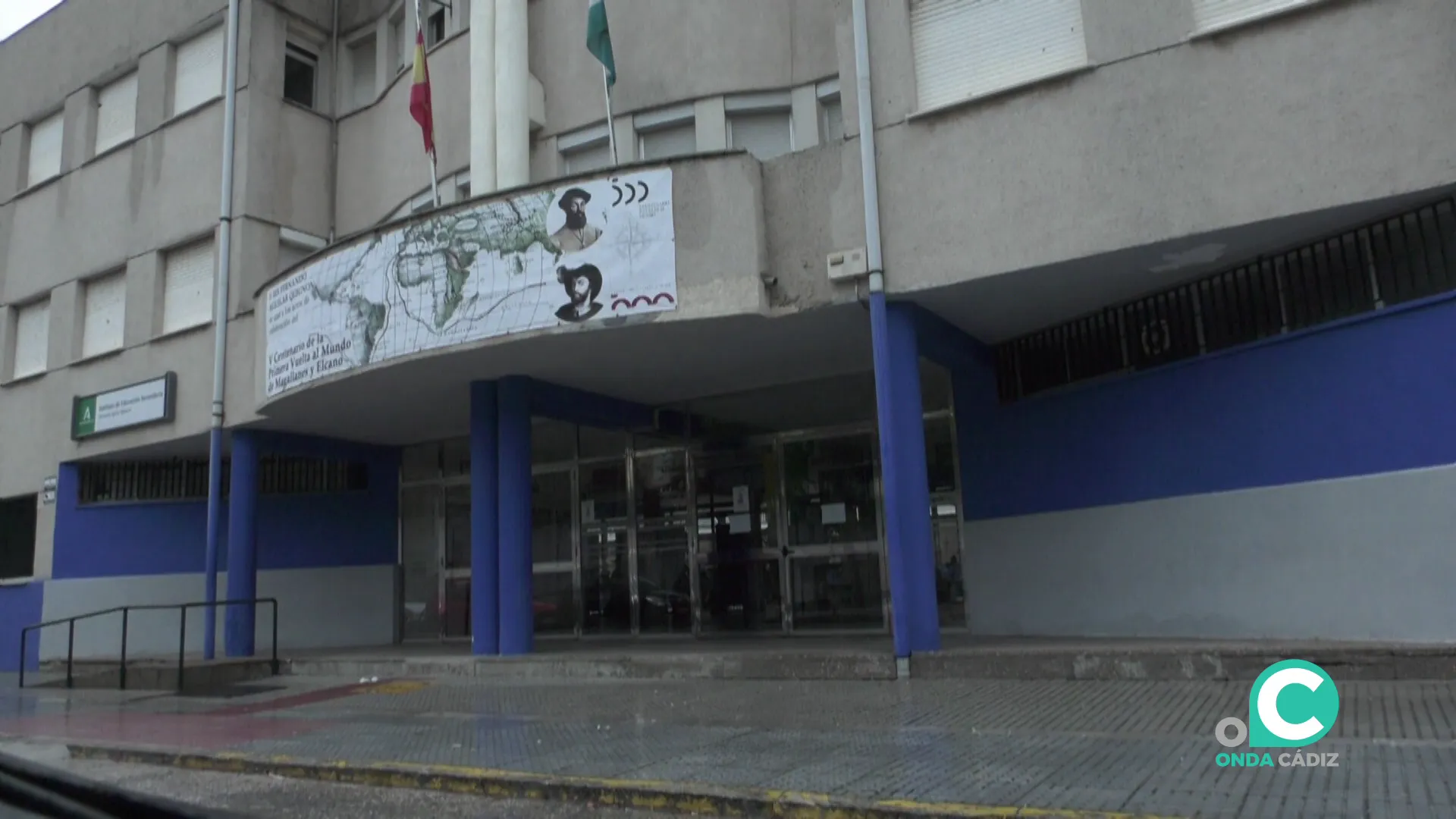 Fachada del instituto Fernando Aguilar Quignon