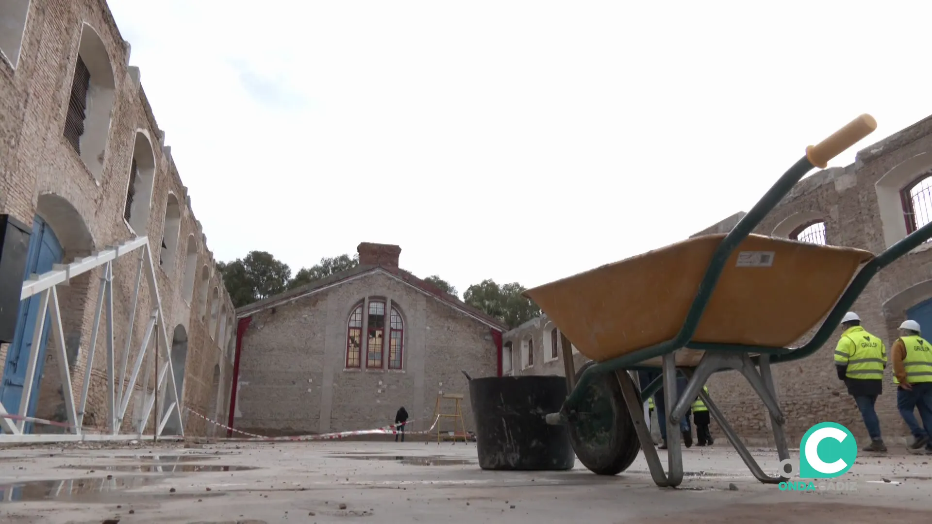 Las obras prosiguen en el espacio urbanístico de la capital gaditana