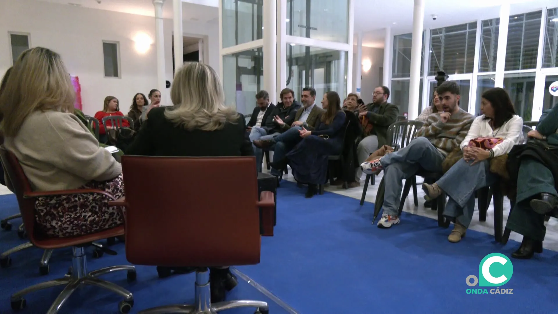 El encuentro contó con la intervención del público dando lugar a un diálogo interactivo