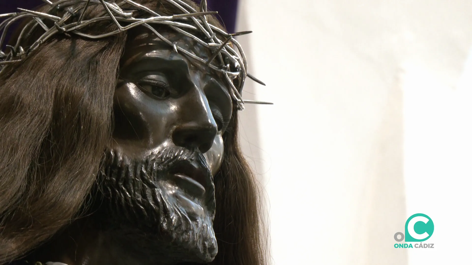 Detalle de la venerada imagen