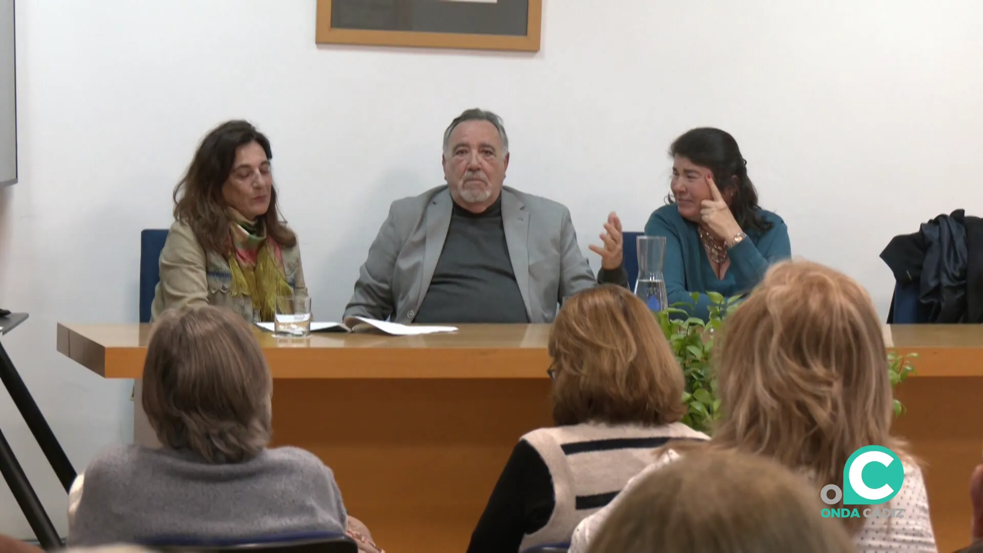 El autor ubetenese durante su intervención