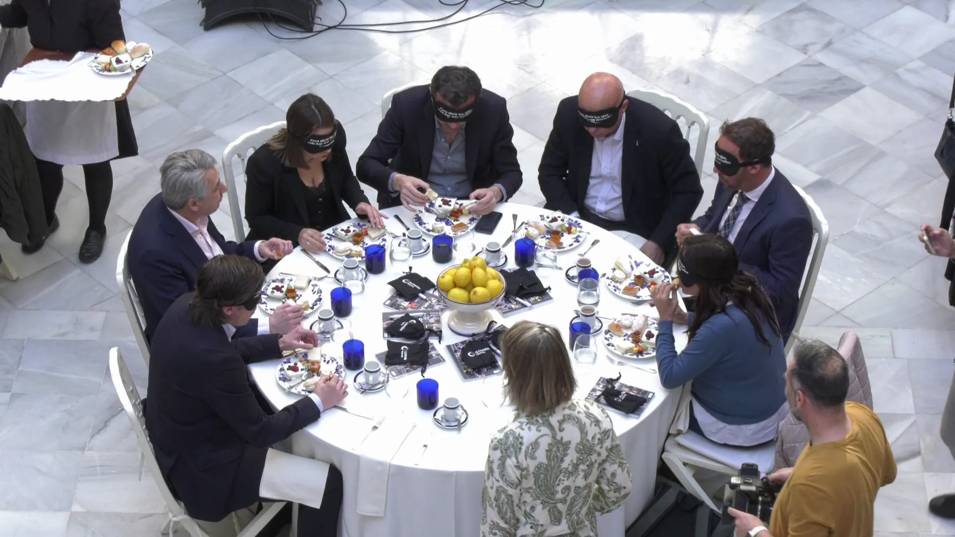 El alcalde junto con algunos concejales compartieron al experiencia este miércoles