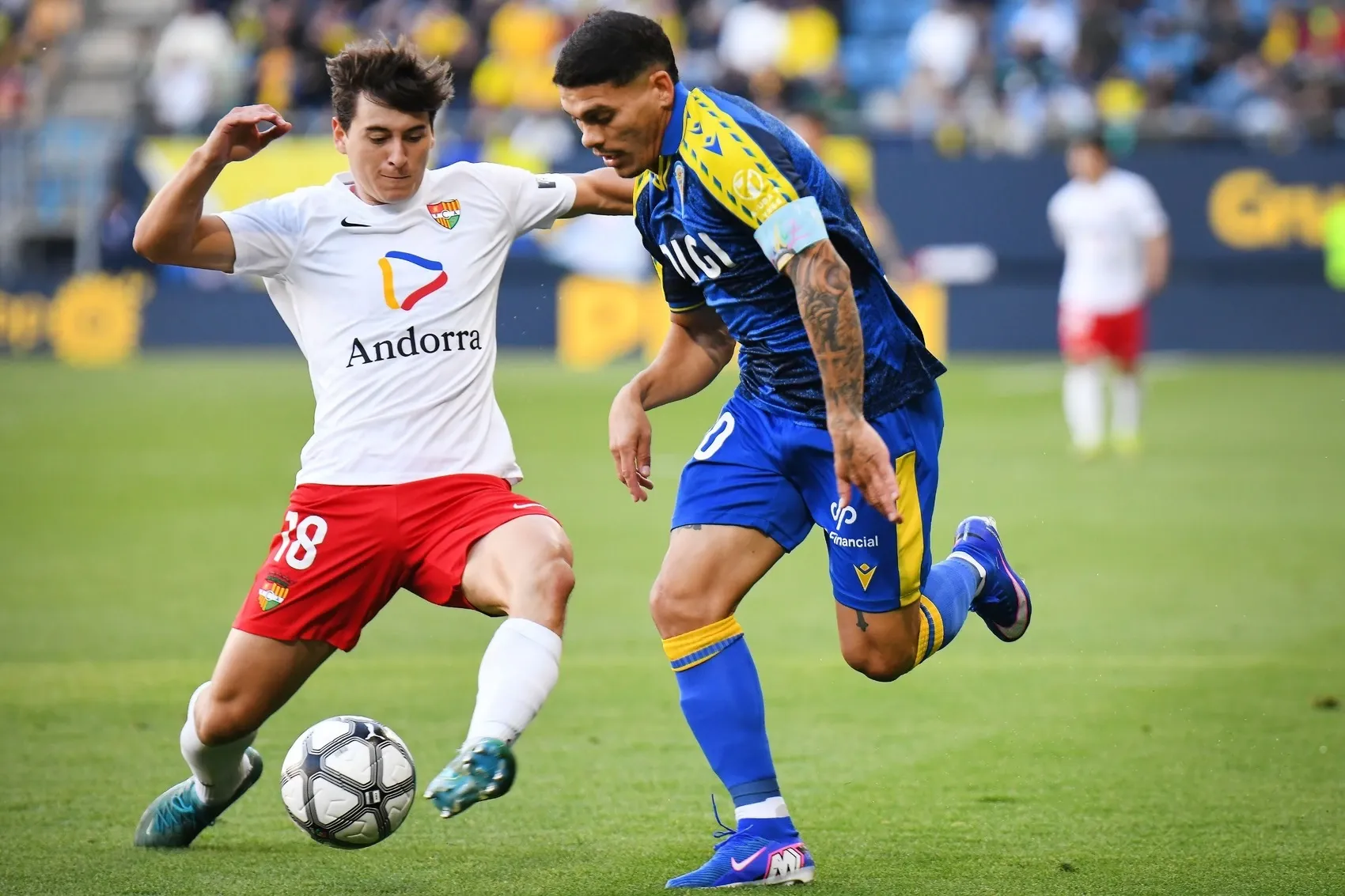 El Cádiz pierde 0-1 ante el Andorra. 