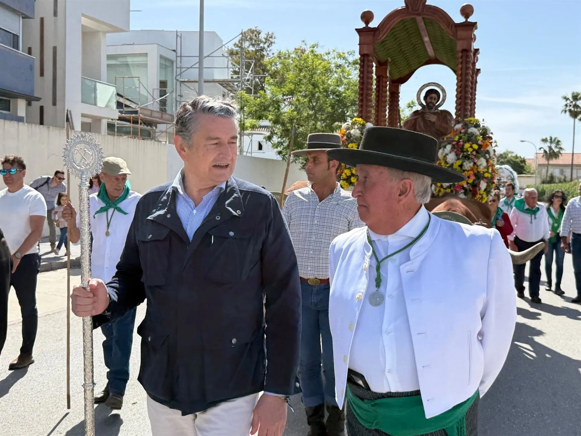 El número 1 por Cádiz por el Partido Popular también ha anunciado el compromiso de la Juna con las pymes y autonomos afectados por los últimos temporales