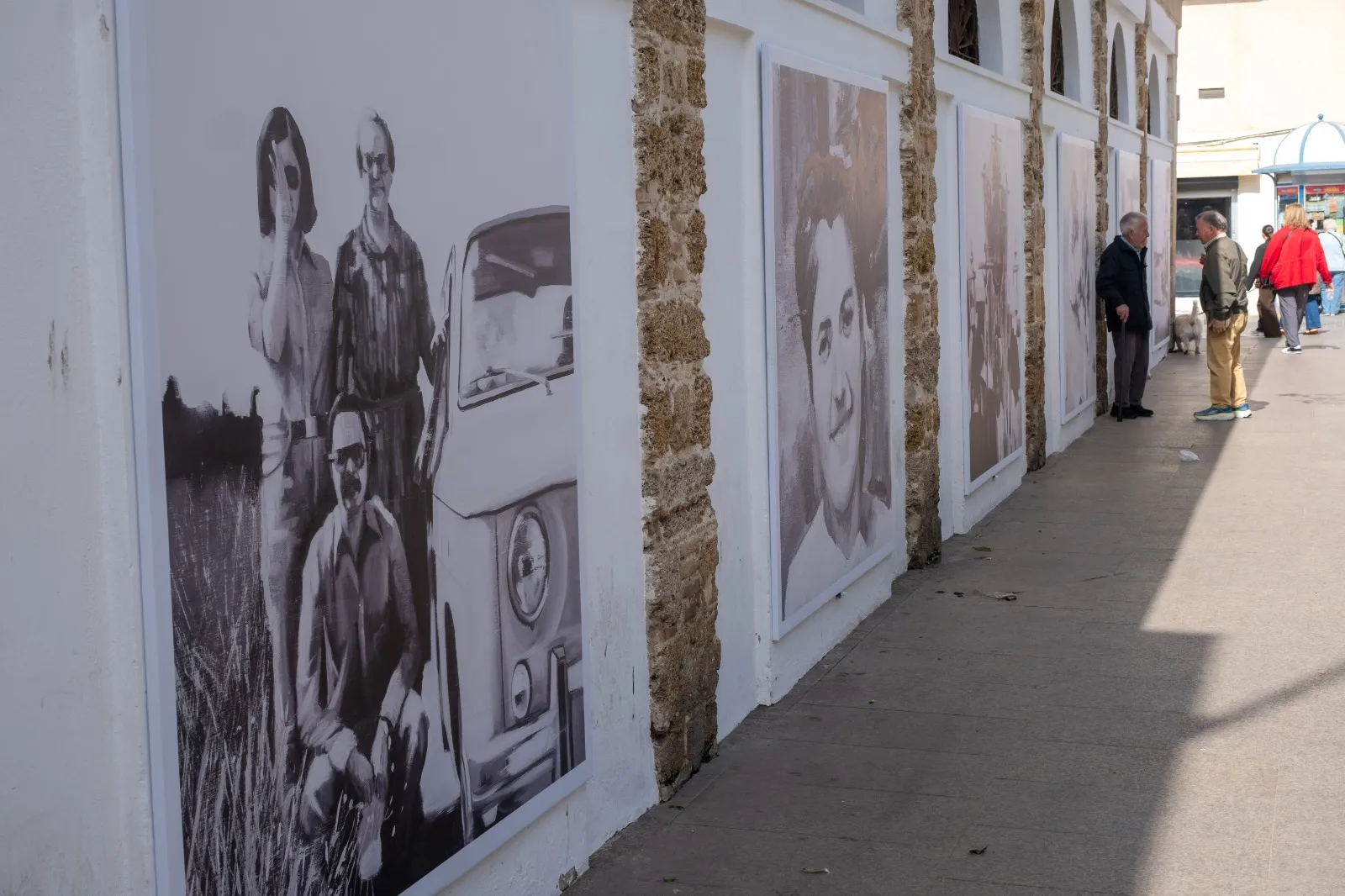 Aspecto de la muestra en el espacio expositivo de la capital gaditana