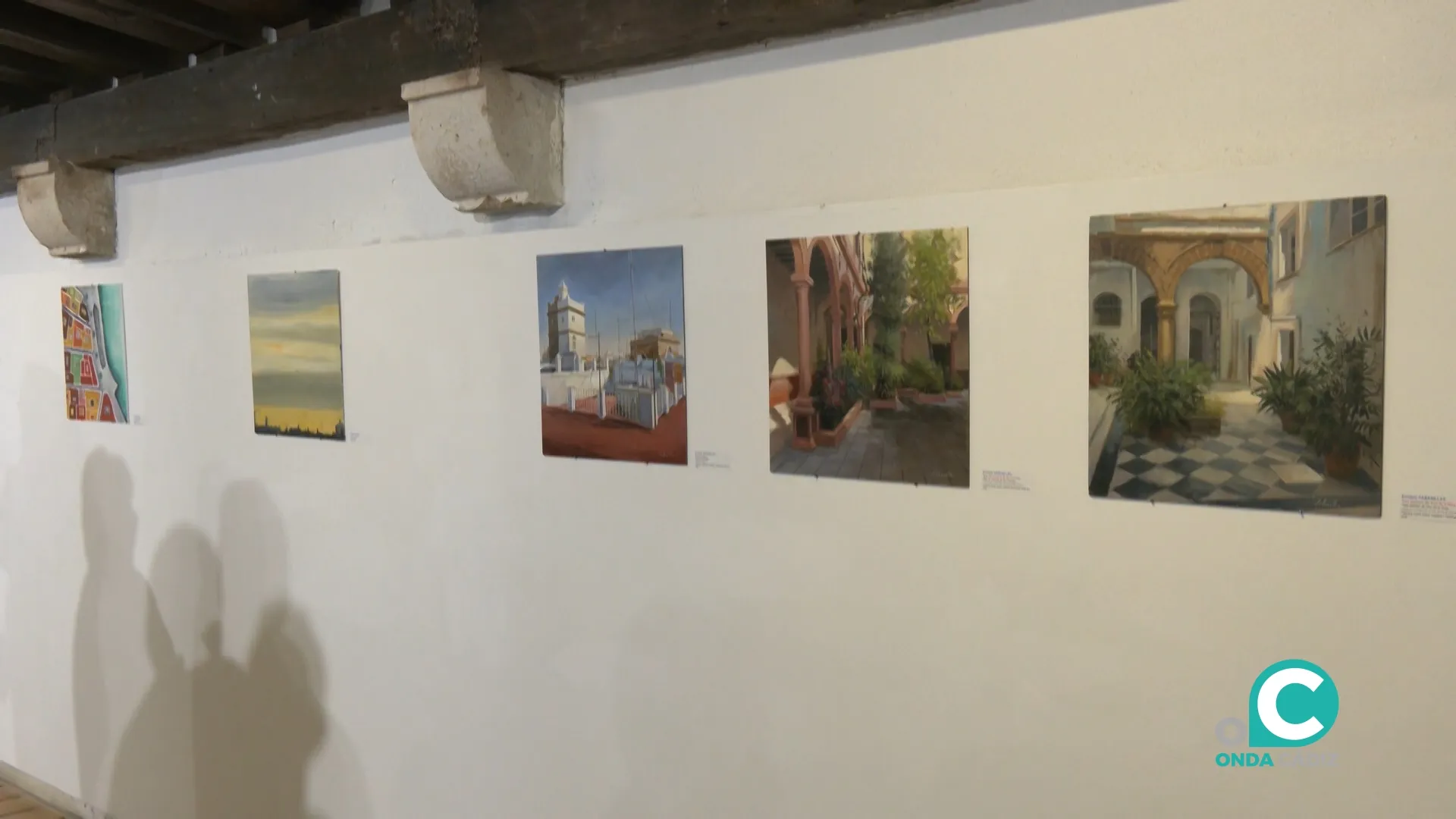 Una veintena de pintores han participado en la exposición ‘Encuentros’.