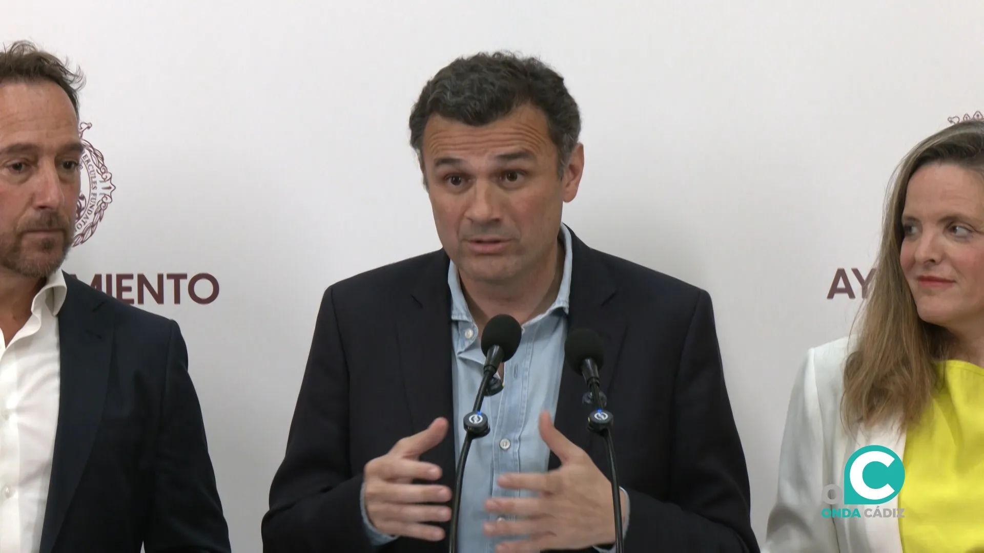 Bruno García, en rueda de prensa. 