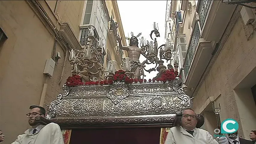 Imagen del paso de misterio de Jesús Resucitado 