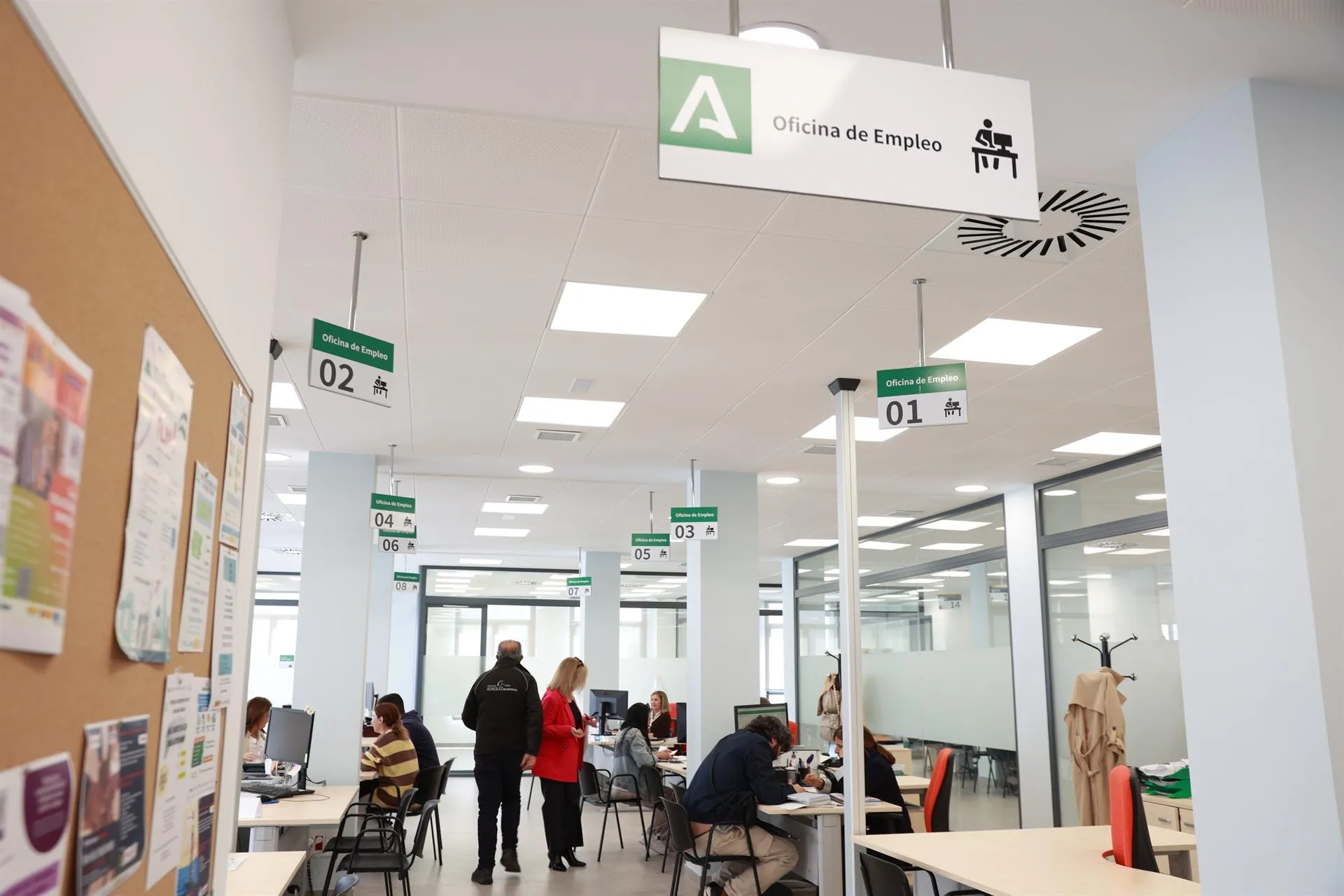 Imagen de archivo de la oficina de Empleo de la localidad gaditana de Barbate