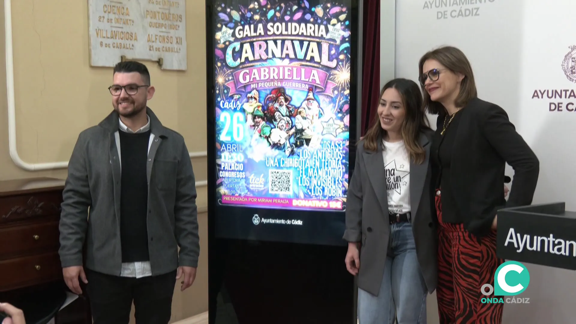 La presentación se efectuó este miércoles en el Ayuntamiento de Cádiz