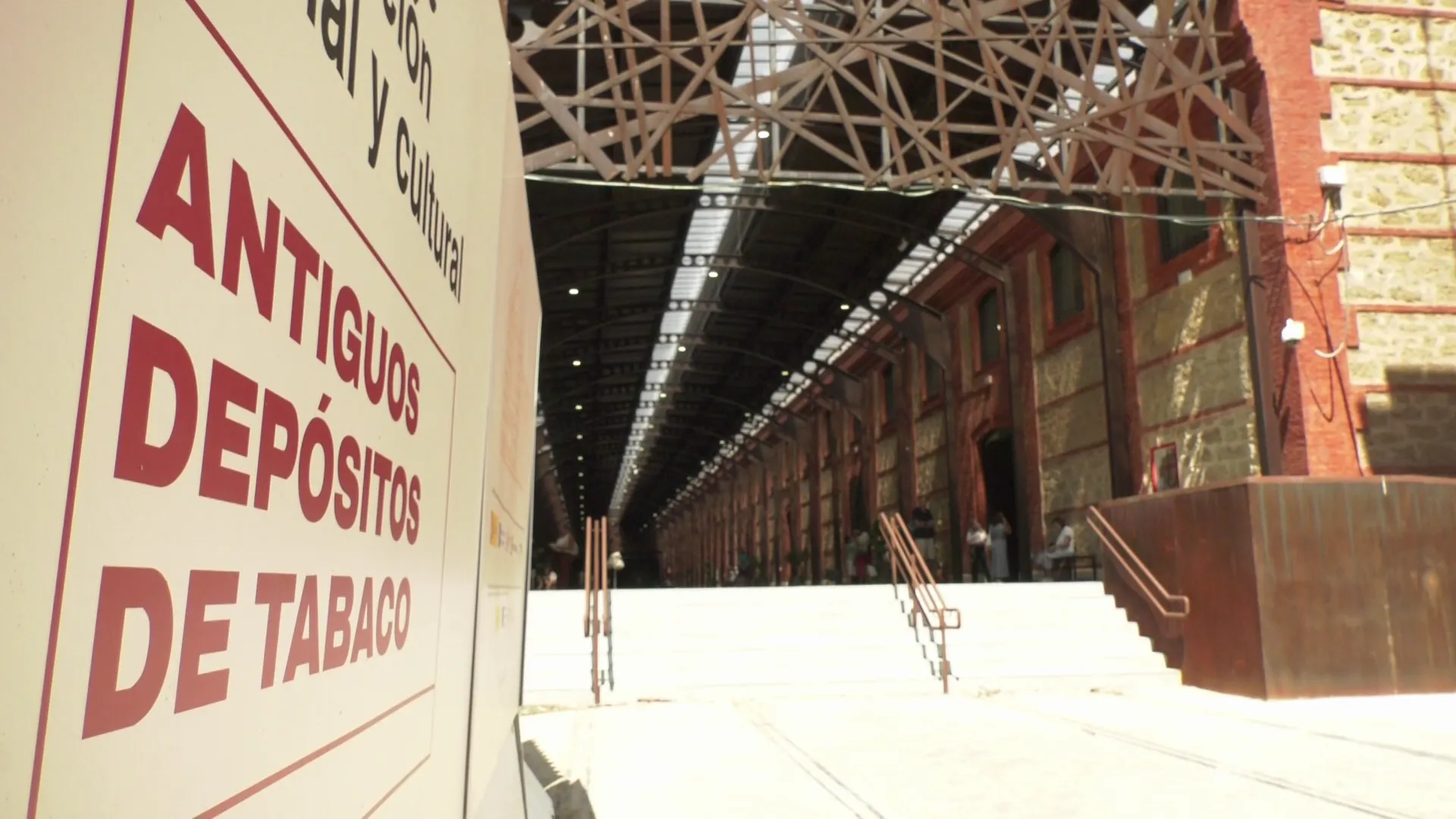 Acceso a los nuevos equipamientos durante la jornada de puertas abiertas