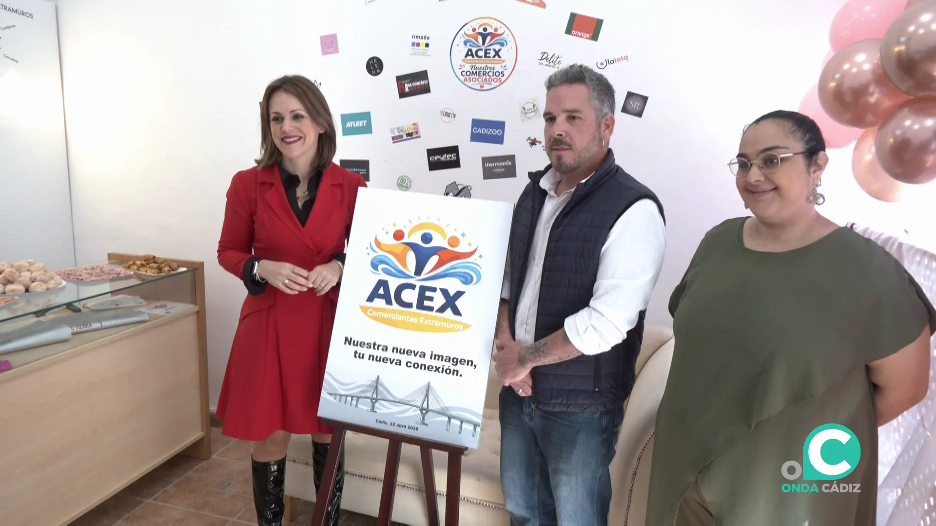 El novedoso logotipo presentado este miércoles con representación municipal en el acto